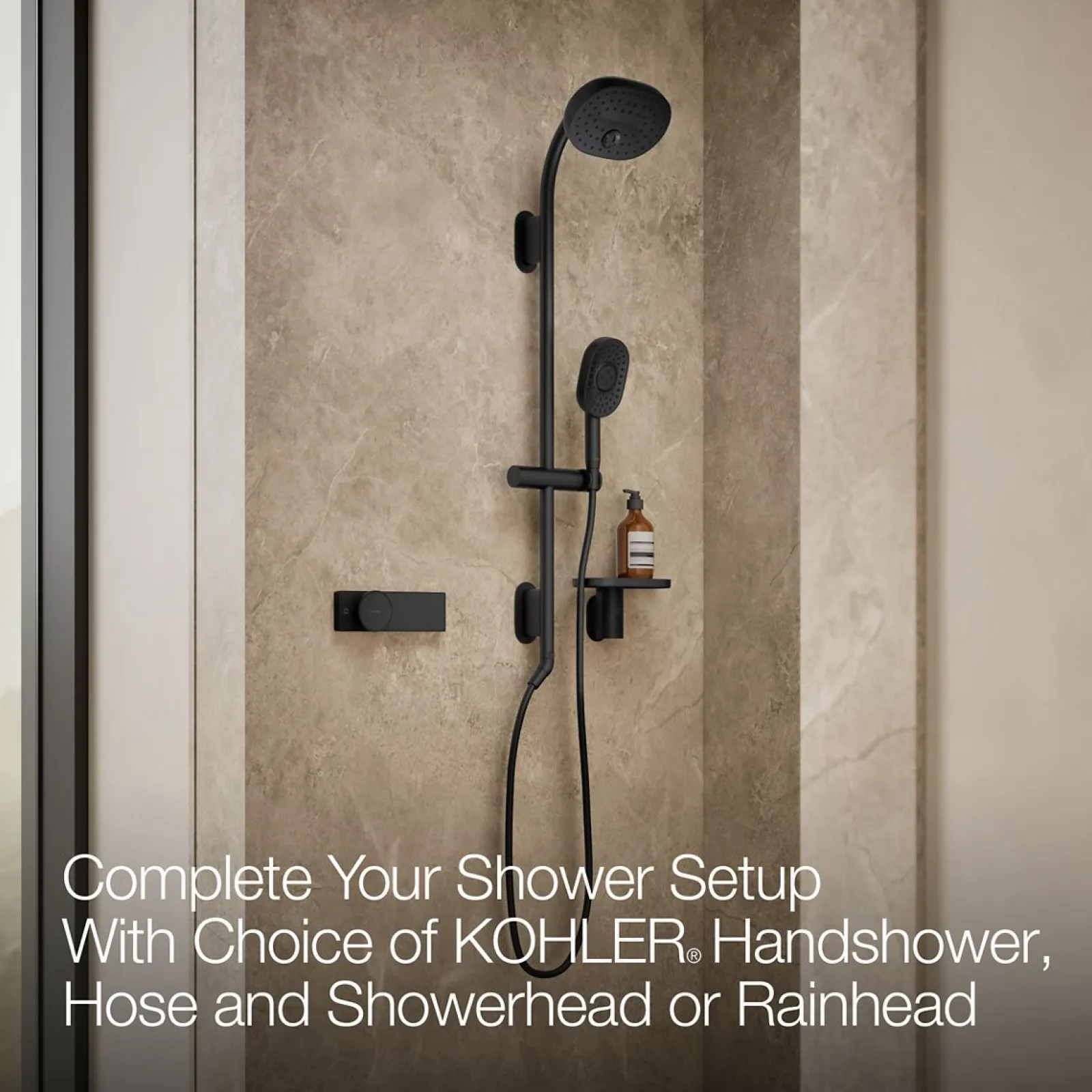 48" x 36" alcove shower base, left drain^Kohler Outlet
