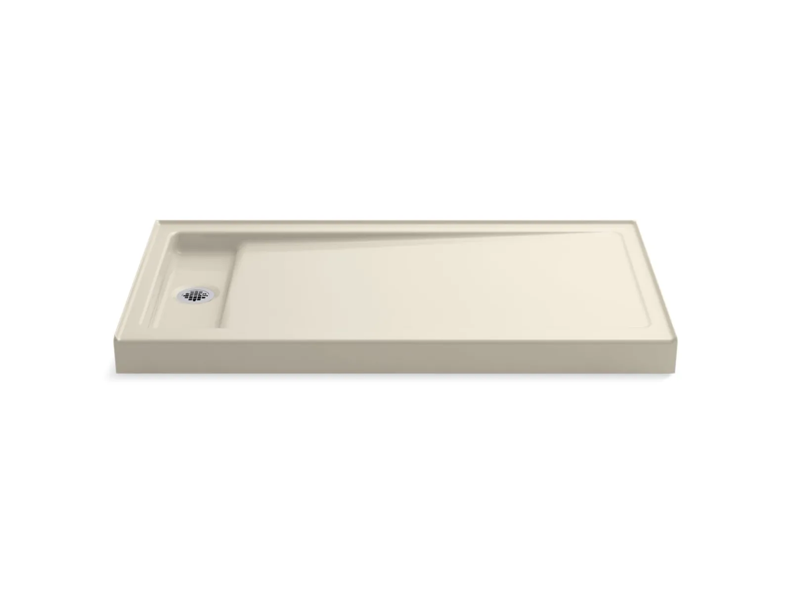 60" x 32" alcove shower base, left offset drain^Kohler Discount