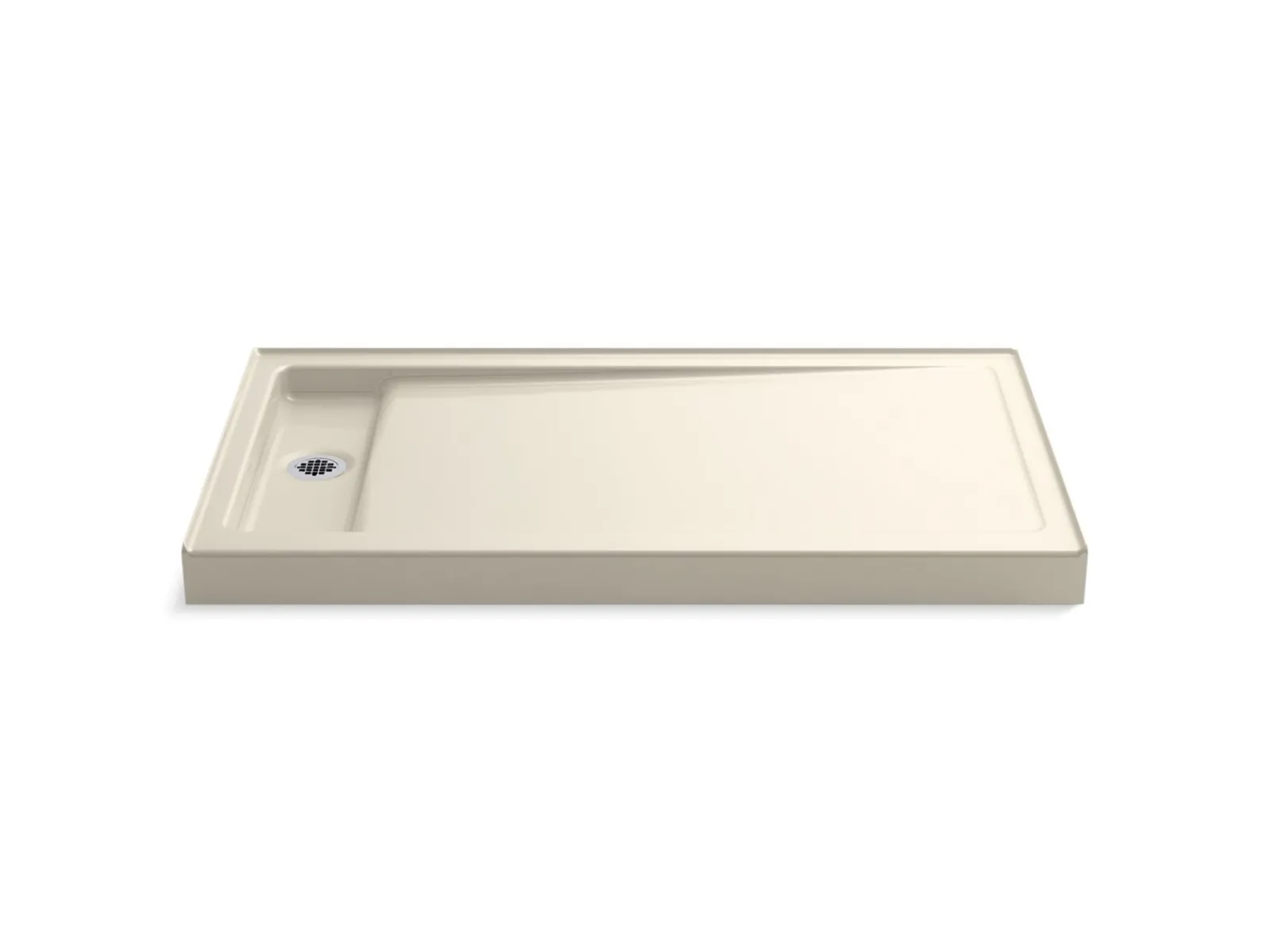 60" x 34" alcove shower base, left offset drain^Kohler Sale