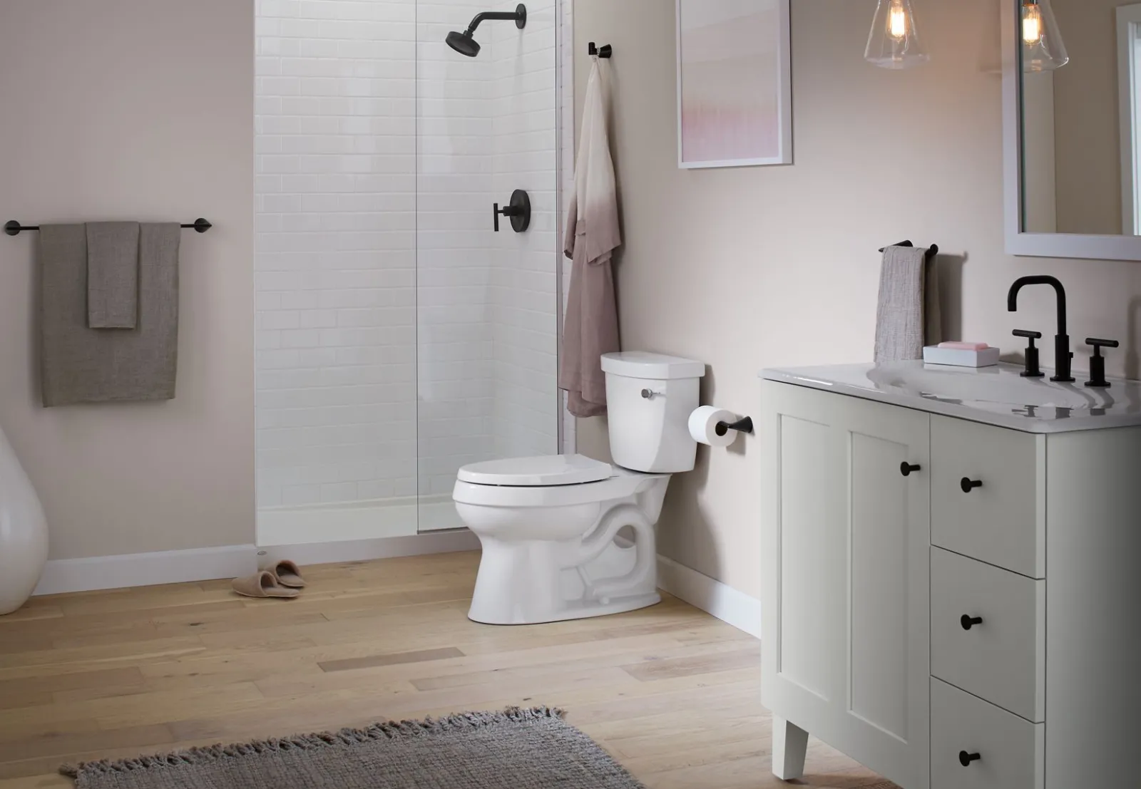 48" x 32" alcove shower base, right drain^Kohler Best