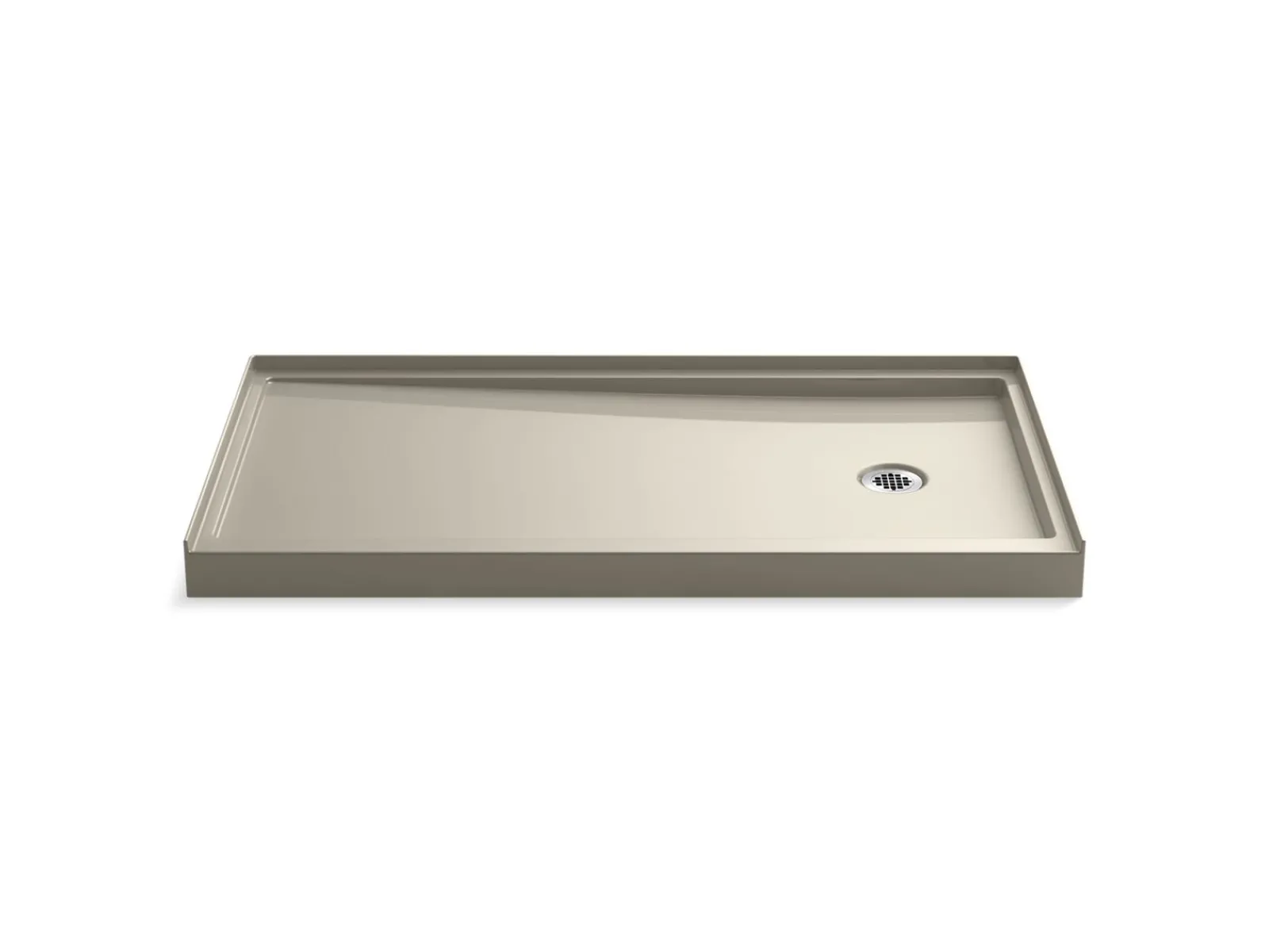 60" x 32" alcove shower base, right drain^Kohler Discount