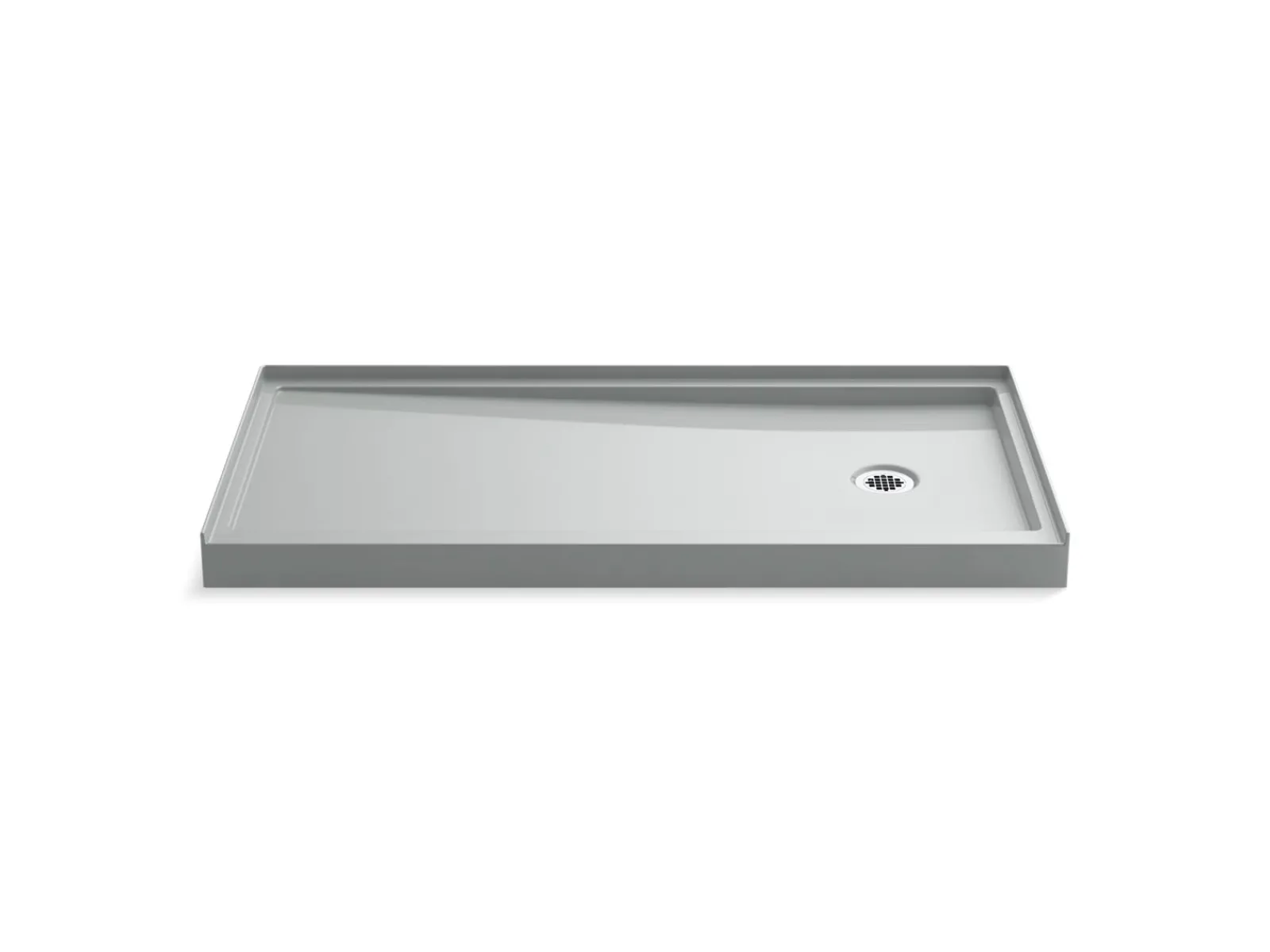 60" x 30" alcove shower base, right drain^Kohler Discount