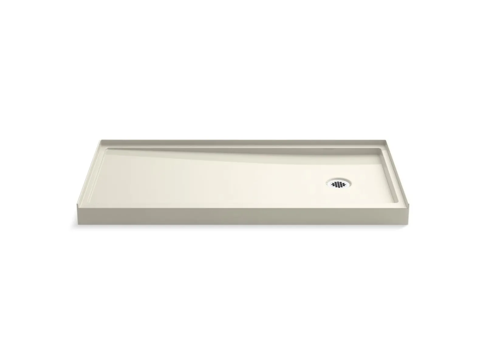 60" x 30" alcove shower base, right drain^Kohler Discount