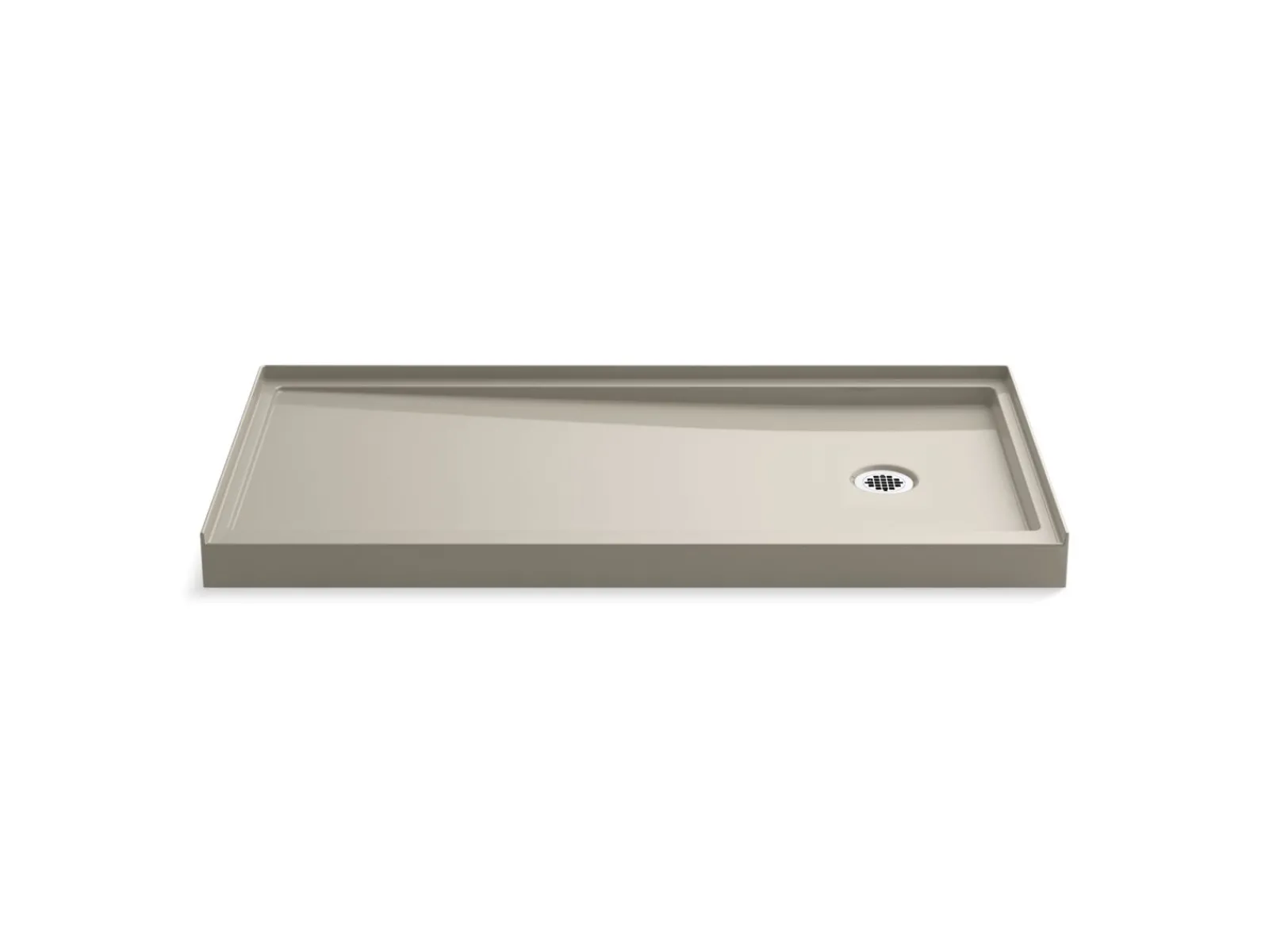 60" x 30" alcove shower base, right drain^Kohler Discount