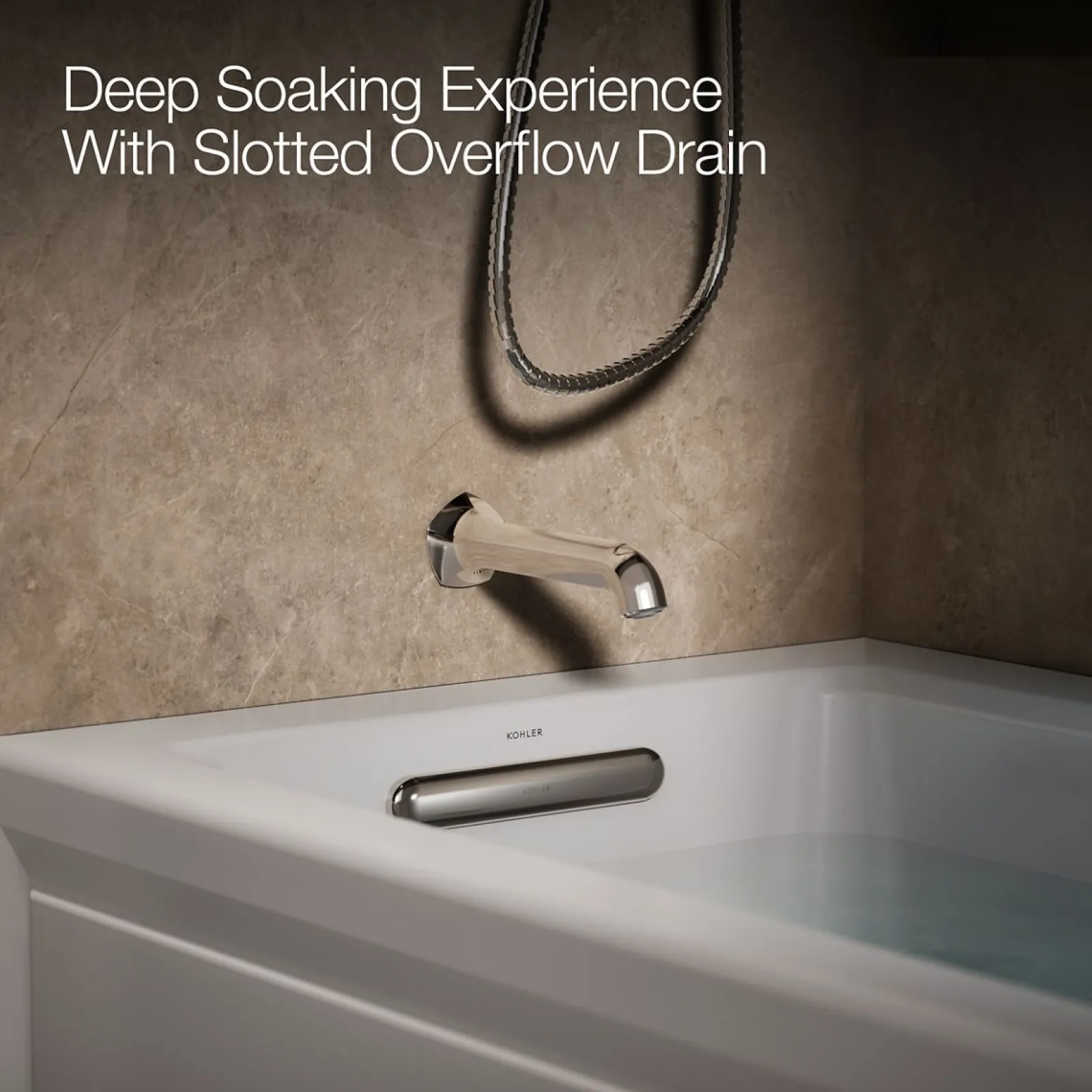 60" x 30" alcove whirlpool bath, left drain^Kohler Clearance