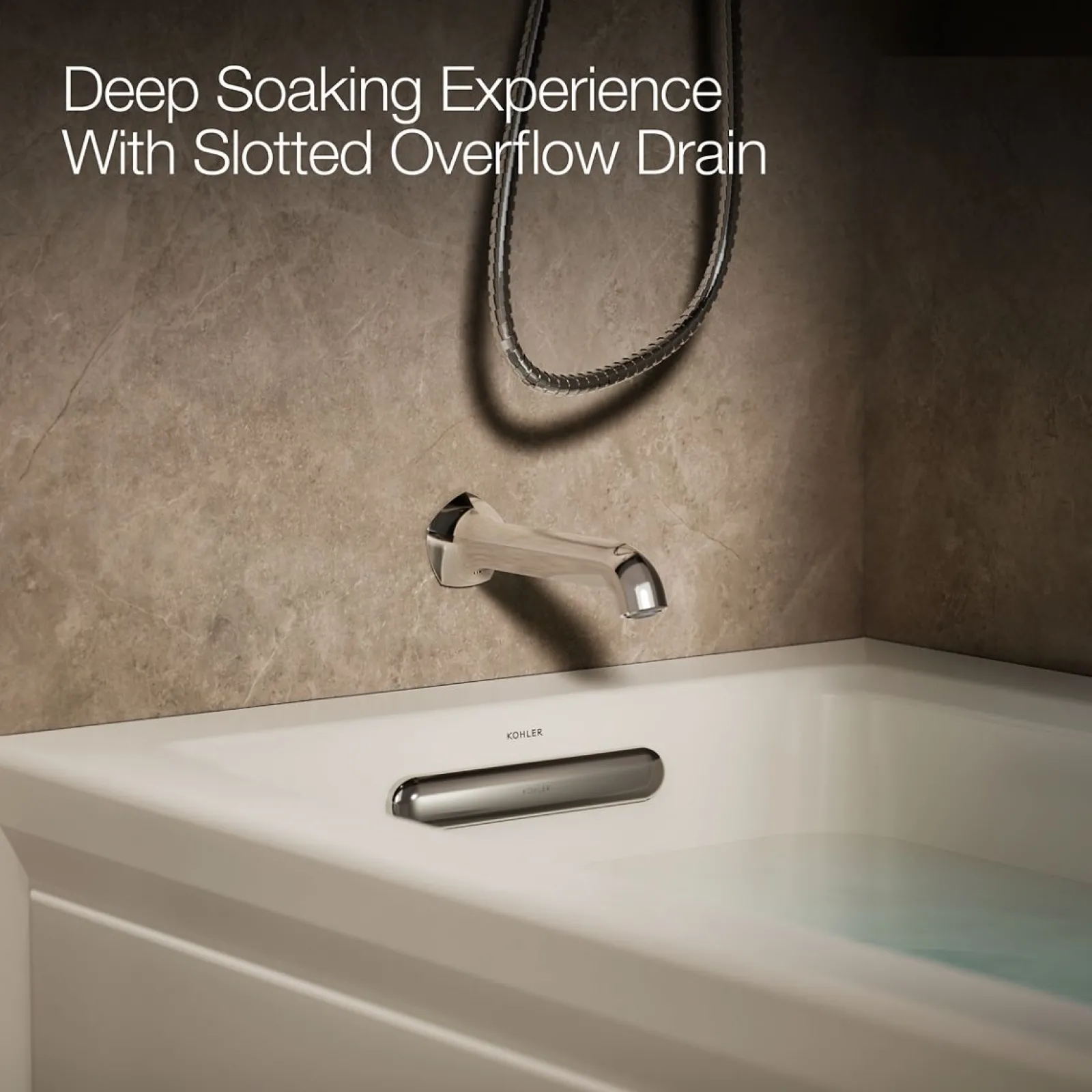 60" x 30" alcove whirlpool bath, left drain^Kohler Clearance