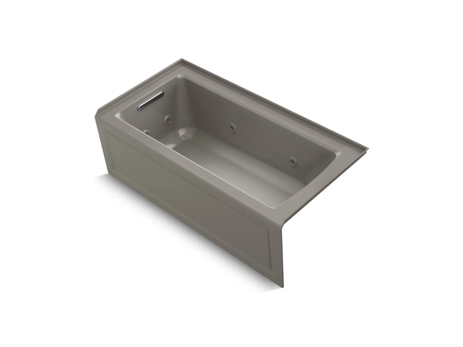 60" x 30" alcove whirlpool bath, left drain^Kohler Clearance