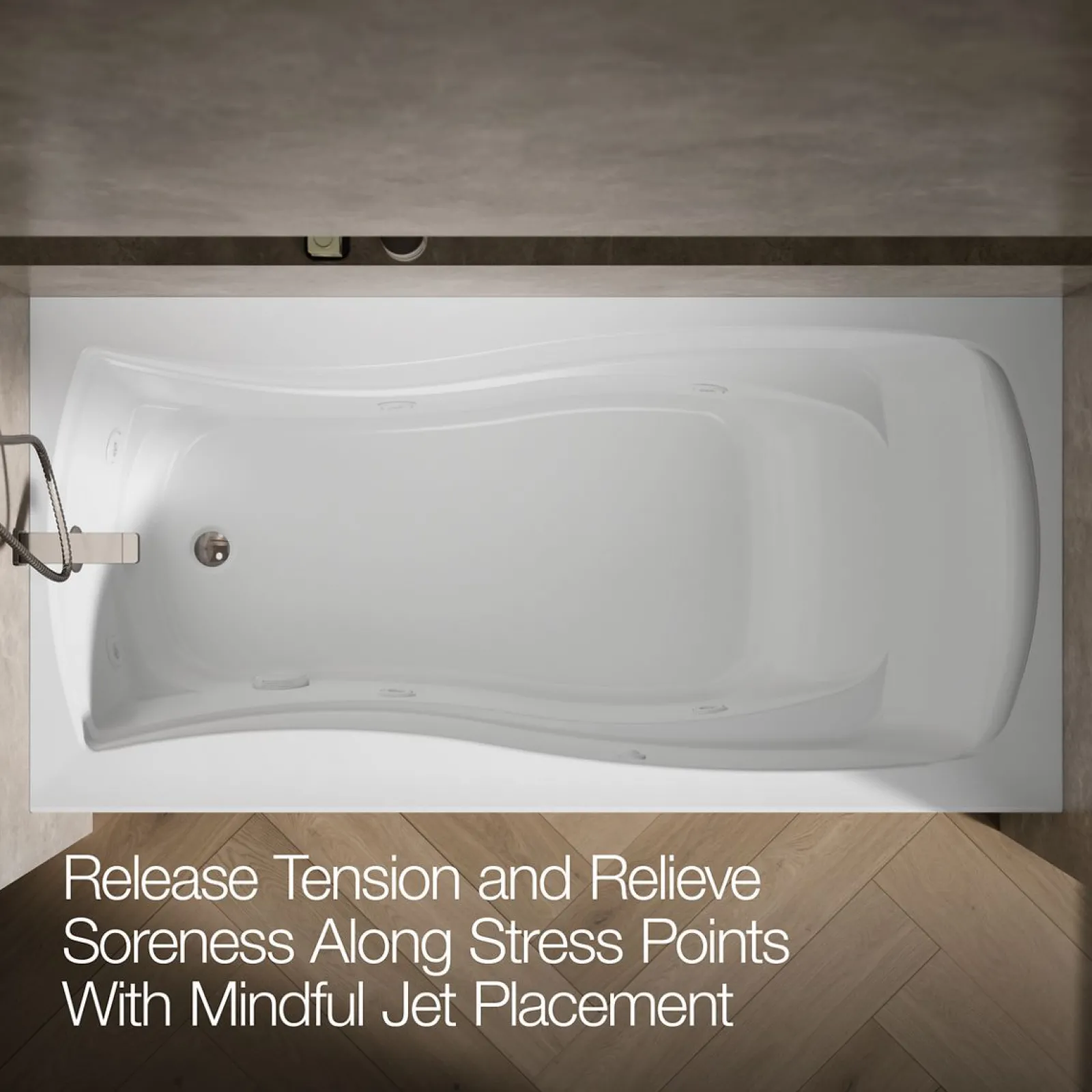 72" x 36" alcove whirlpool bath, left drain^Kohler Discount