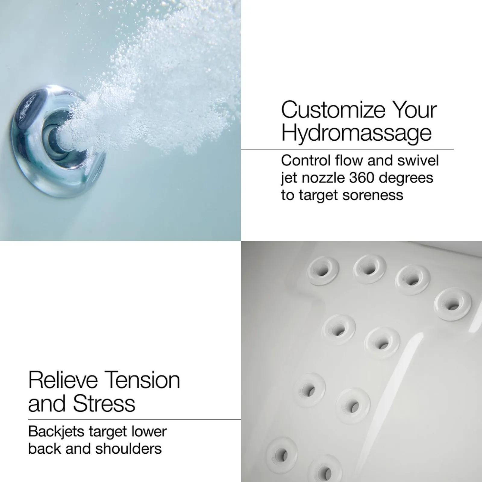 60" x 32" alcove whirlpool bath, left drain^Kohler New