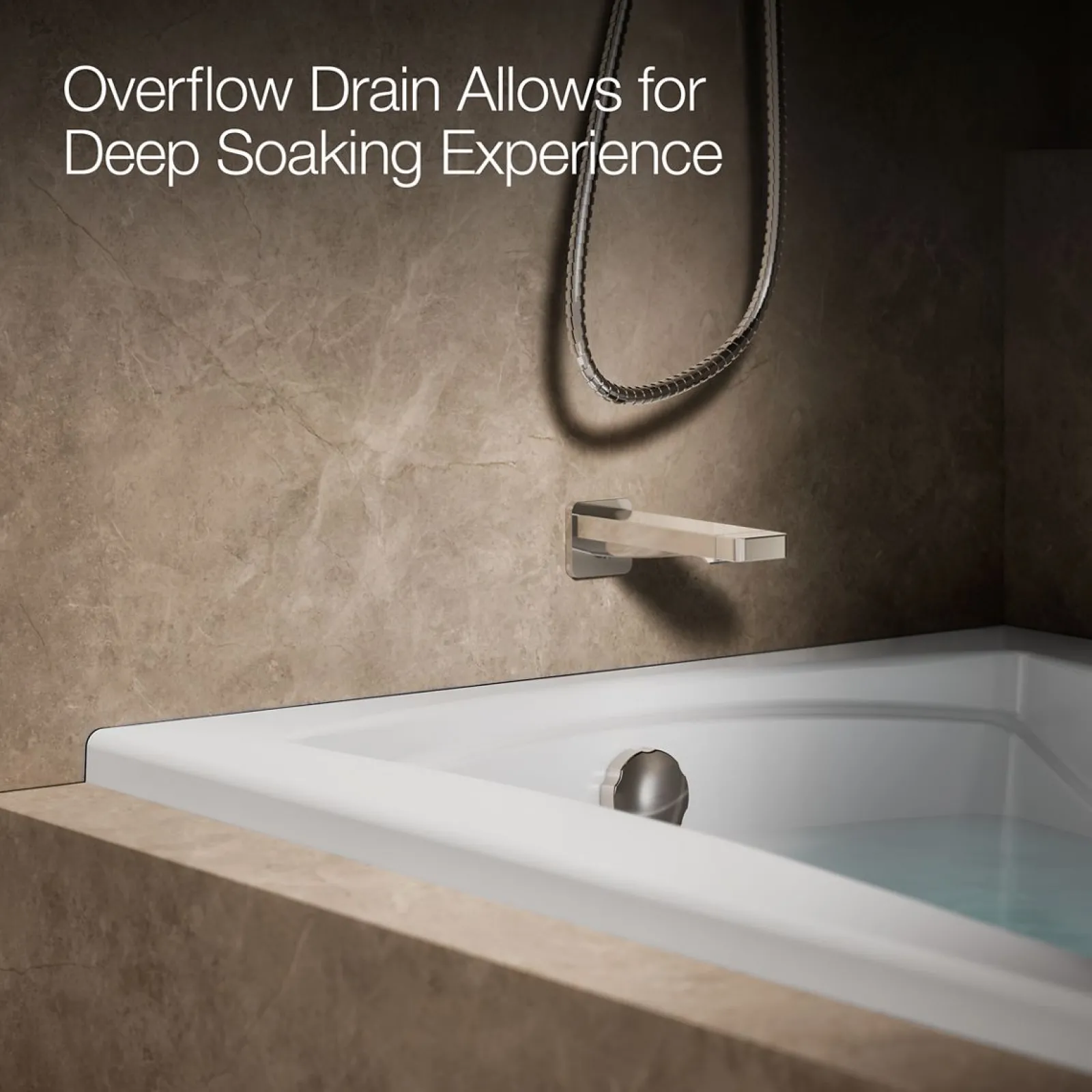 60" x 36" alcove whirlpool bath with Bask® heated surface, left drain^Kohler Sale