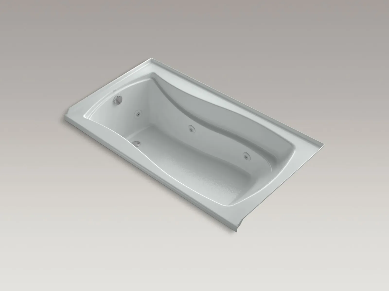 66" x 36" alcove whirlpool, left drain^Kohler Hot