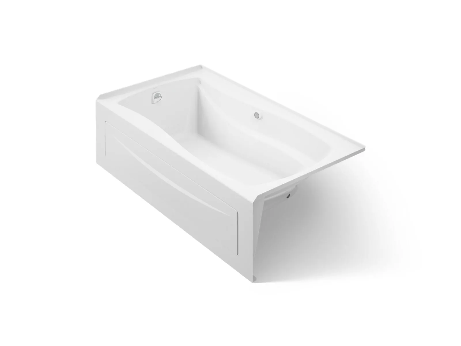 66" x 36" alcove whirlpool with alcove, left drain^Kohler Best