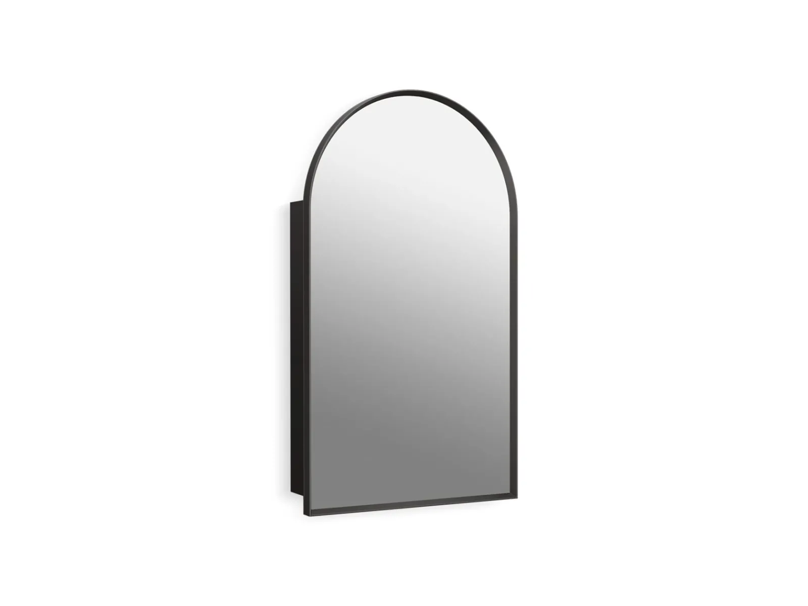 20" x 34" arched framed medicine cabinet, left-hinged^Kohler Hot
