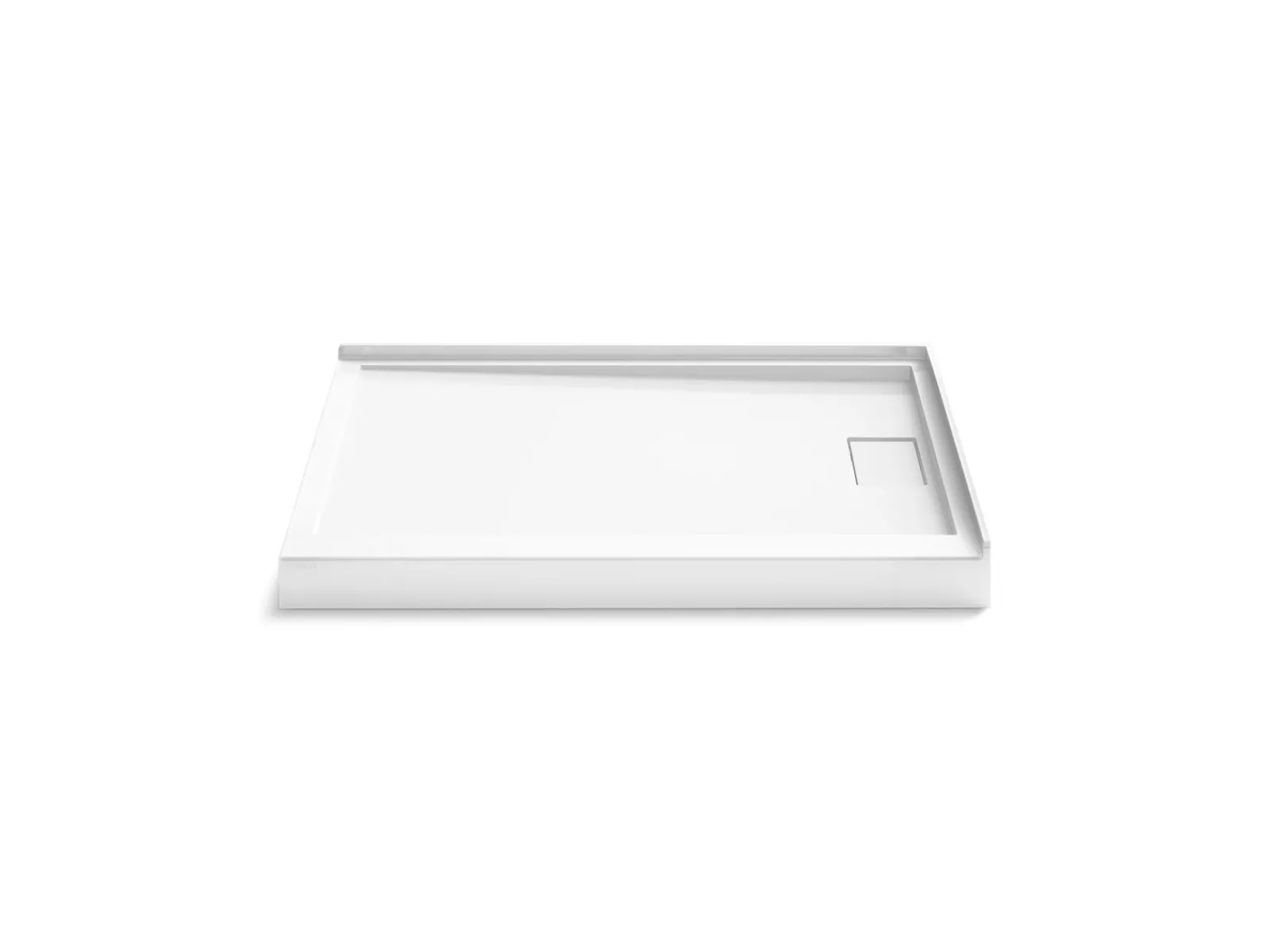 48" x 36" corner shower base, right drain^Kohler Online