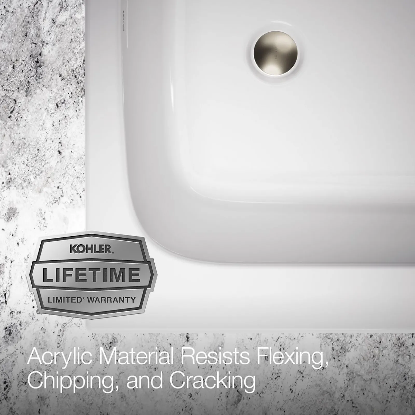 60" x 32" drop-in bath^Kohler Sale