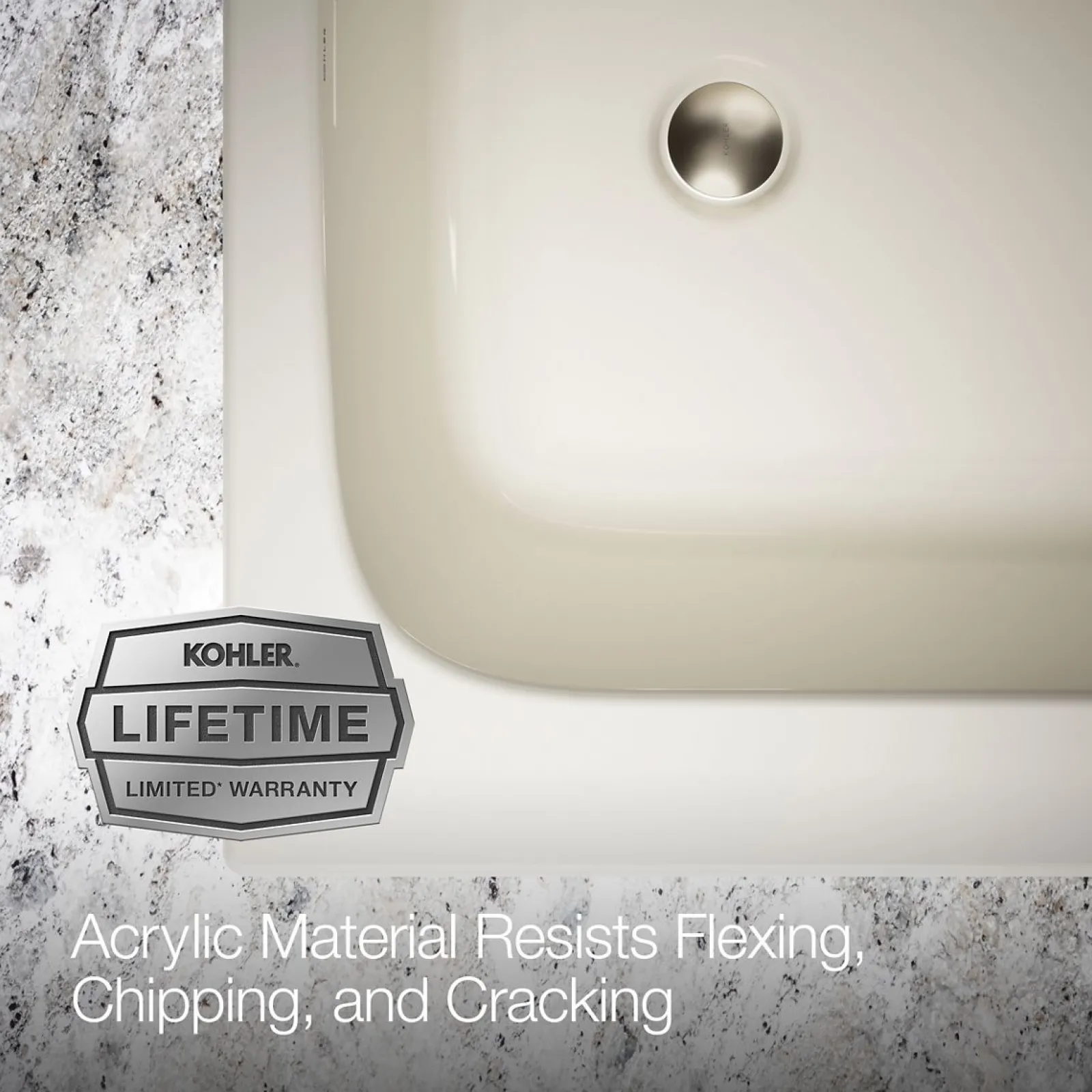 60" x 32" drop-in bath^Kohler Sale