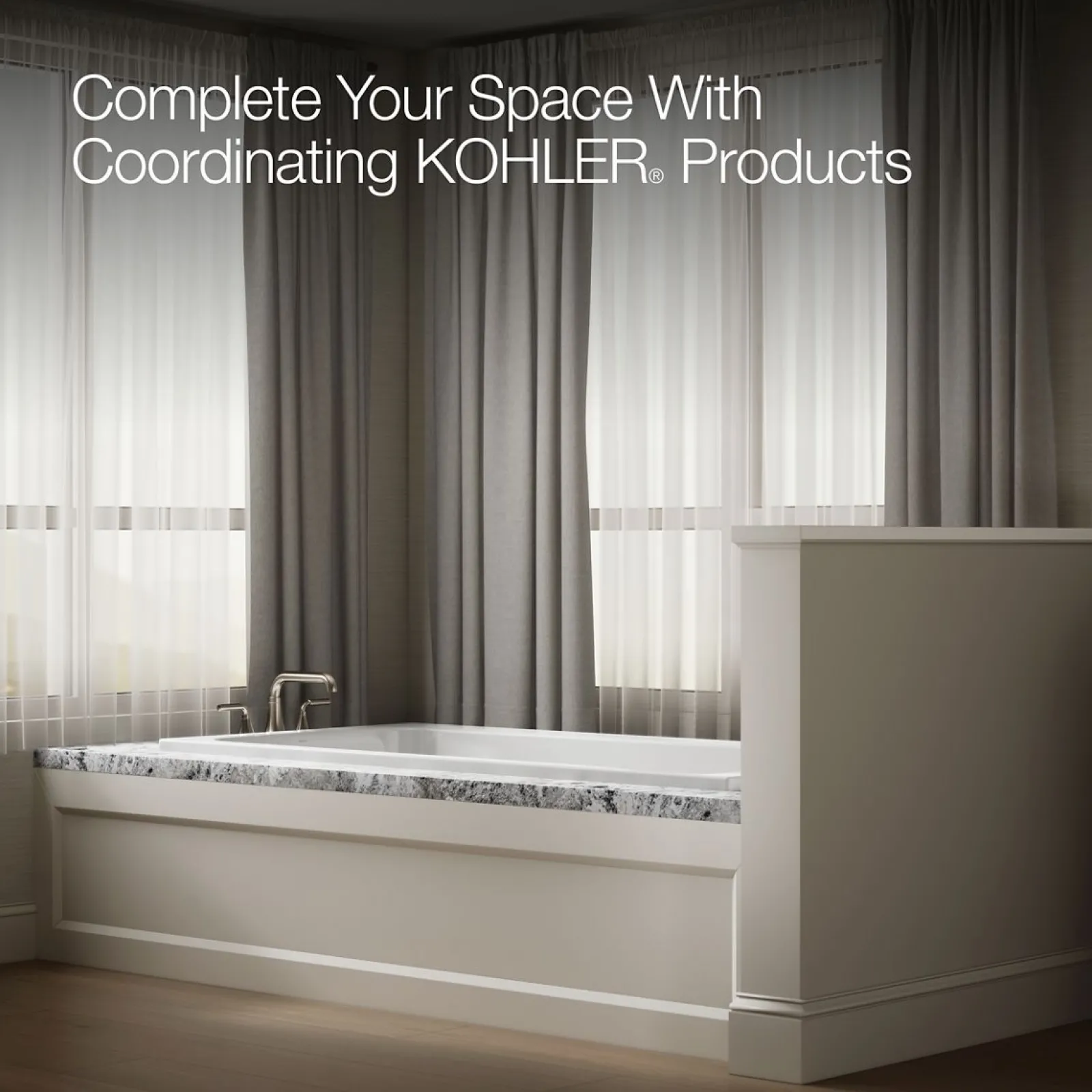 72" x 36" drop-in bath^Kohler New