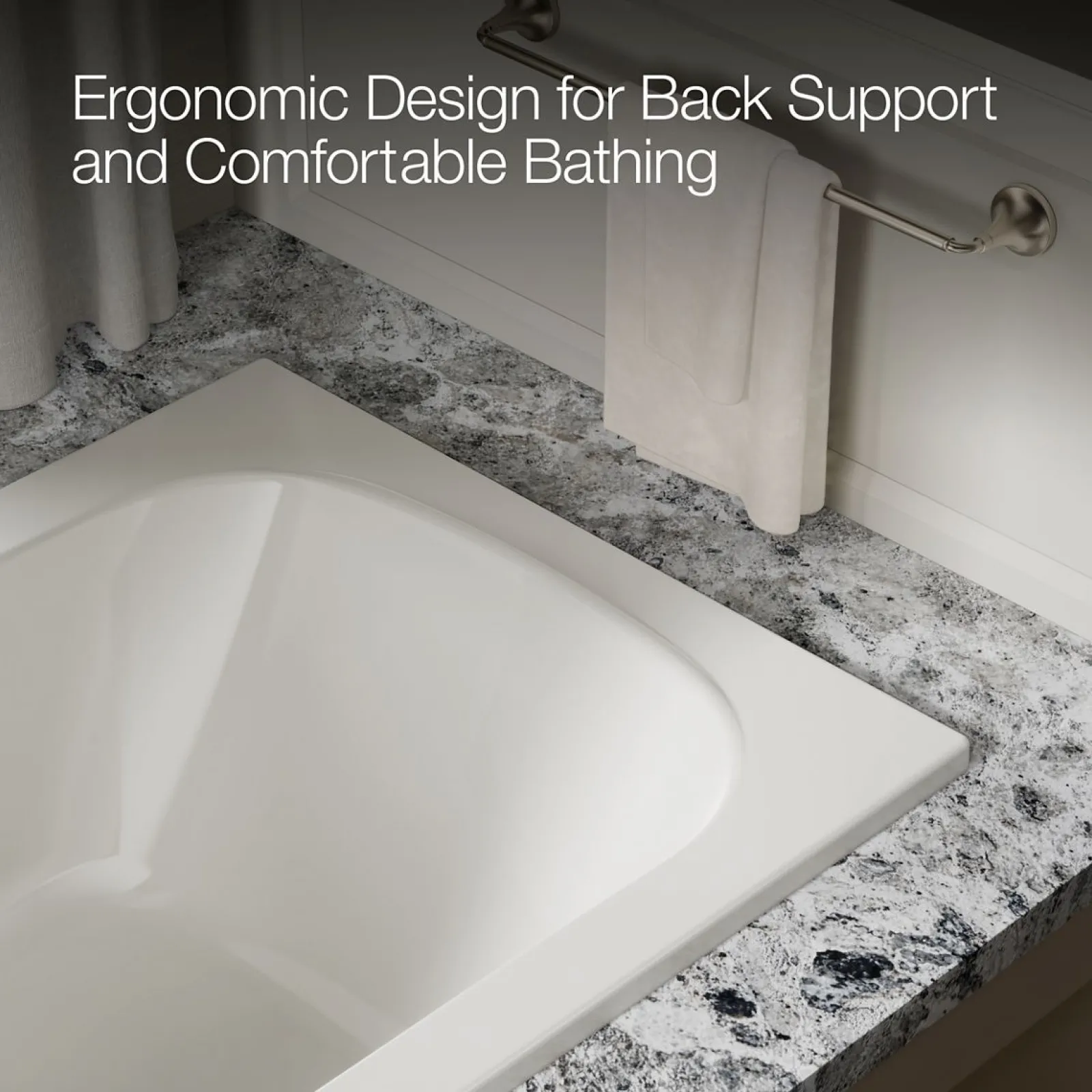 72" x 36" drop-in bath^Kohler New