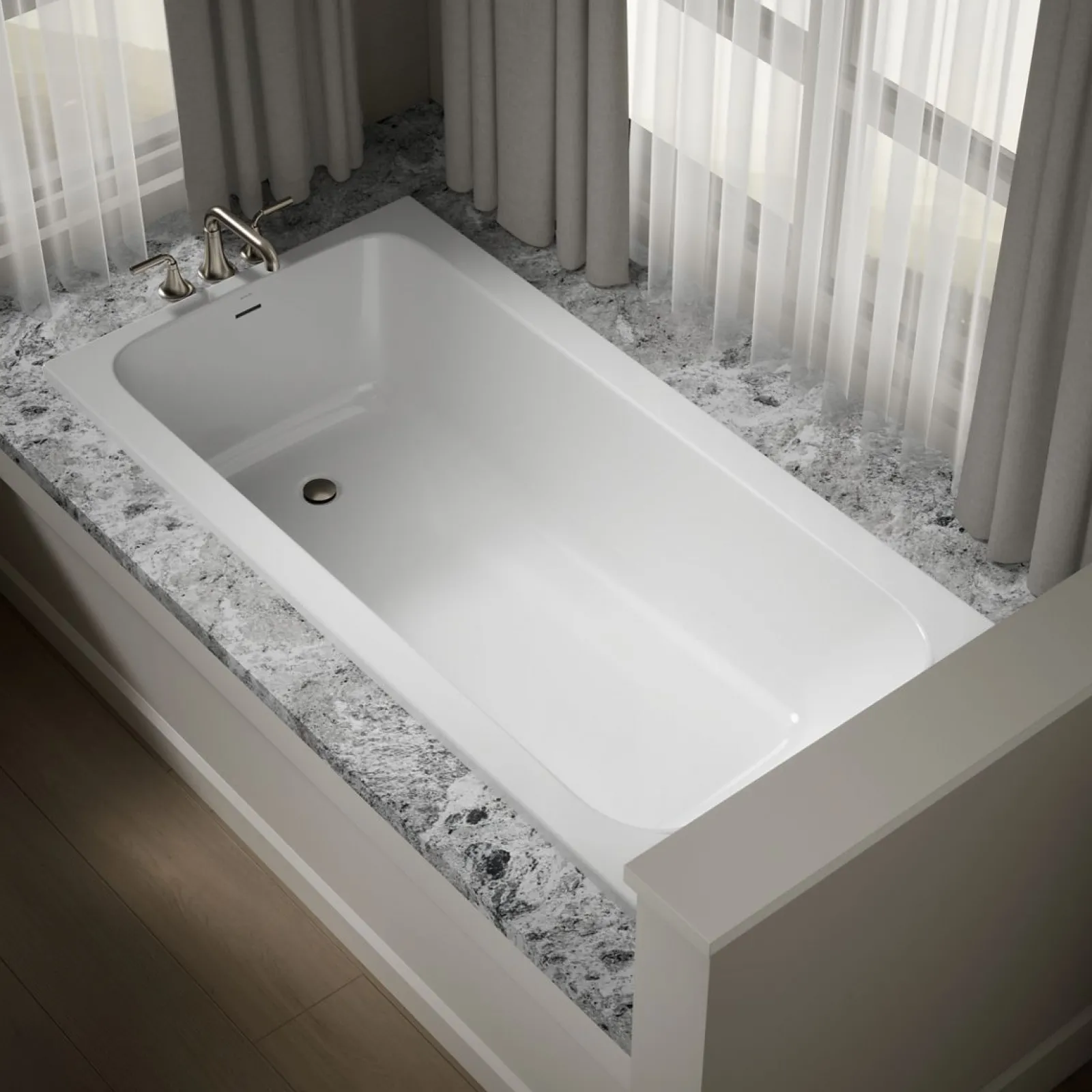 72" x 36" drop-in bath^Kohler New