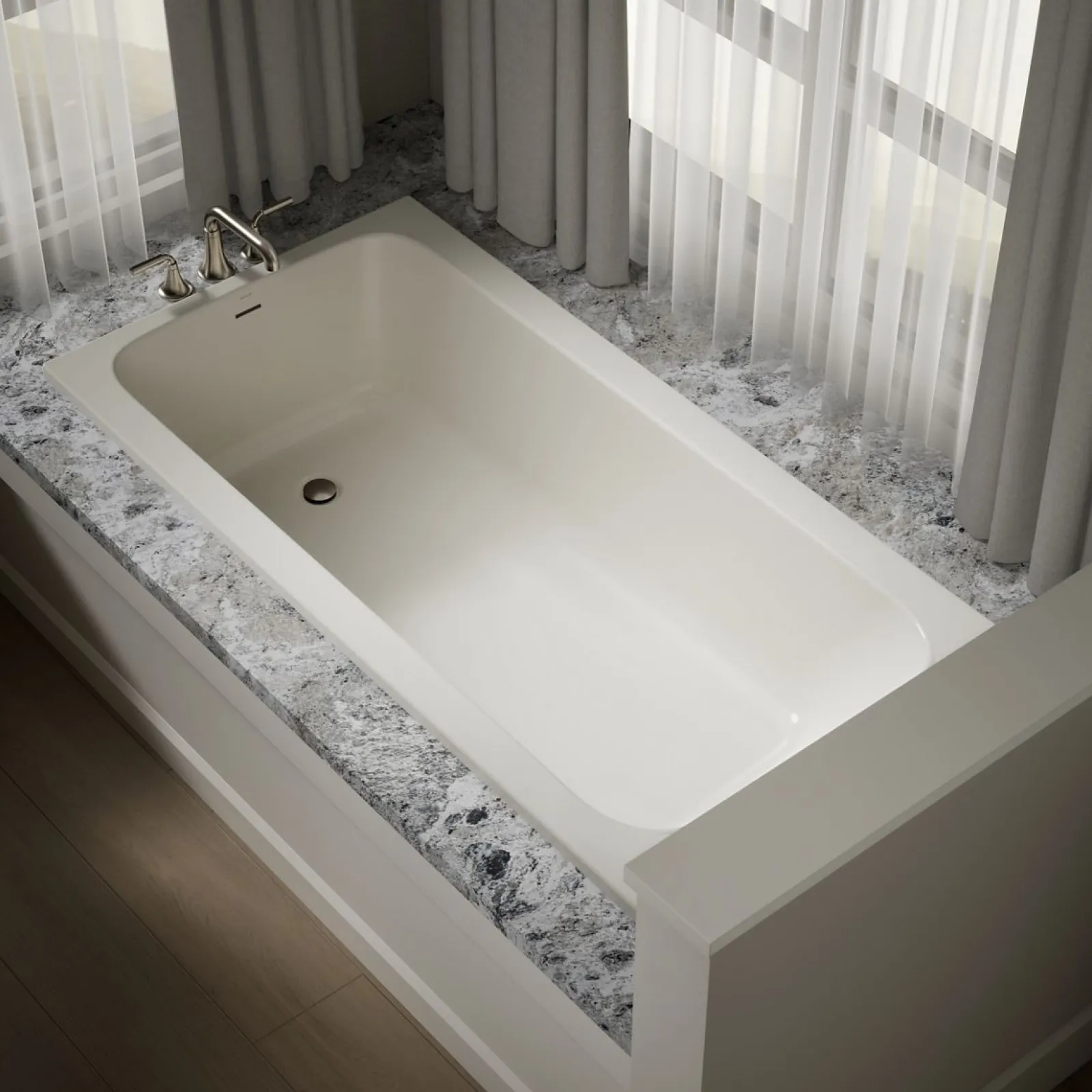 72" x 36" drop-in bath^Kohler New