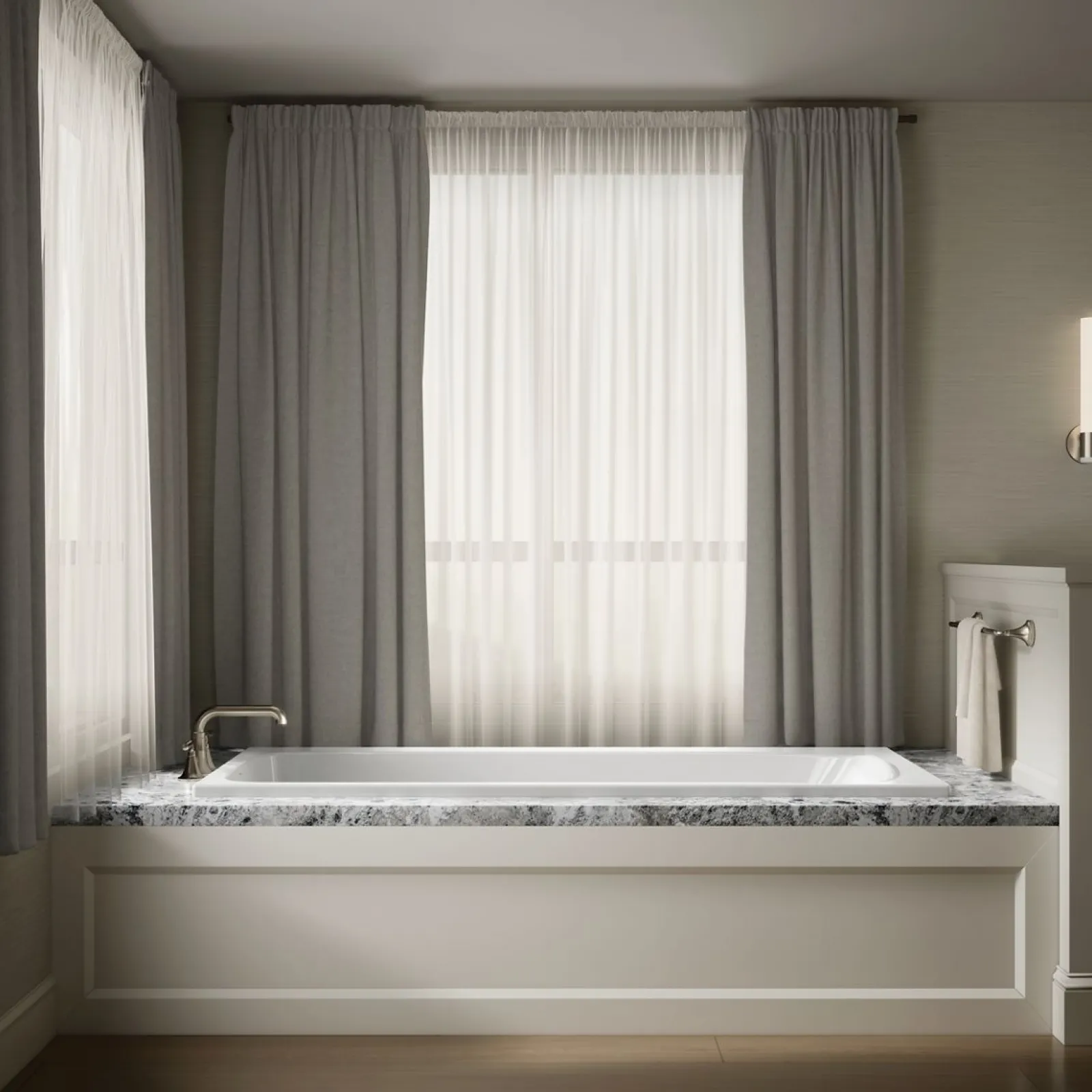 72" x 36" drop-in bath^Kohler New