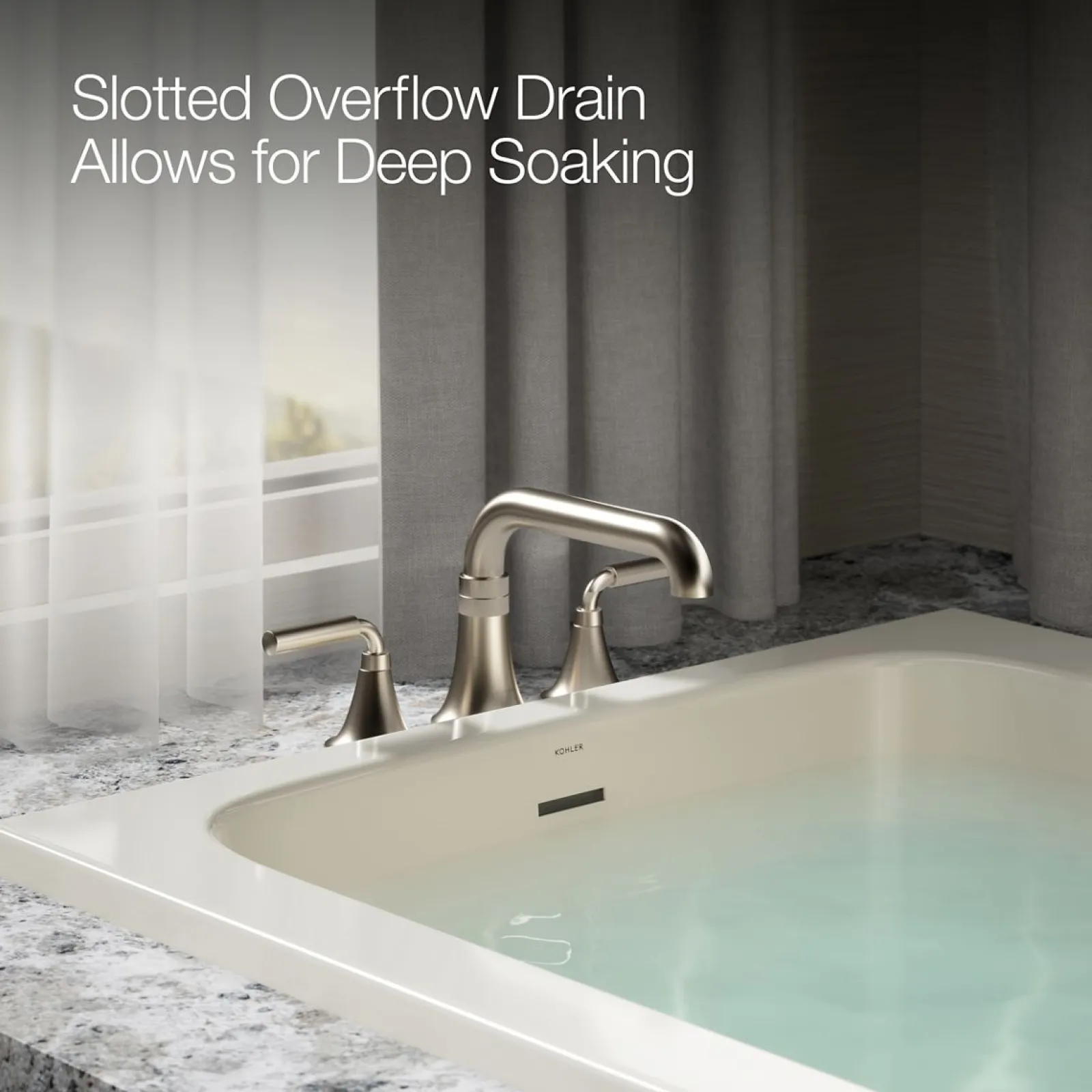 72" x 36" drop-in bath^Kohler New