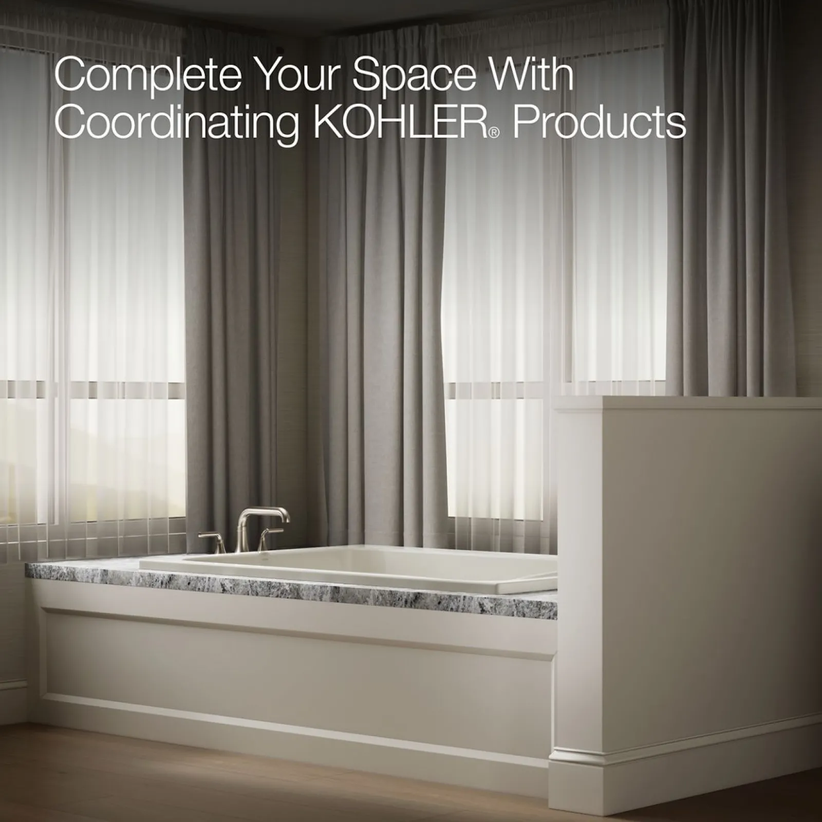 60" x 42" drop-in bath^Kohler Outlet