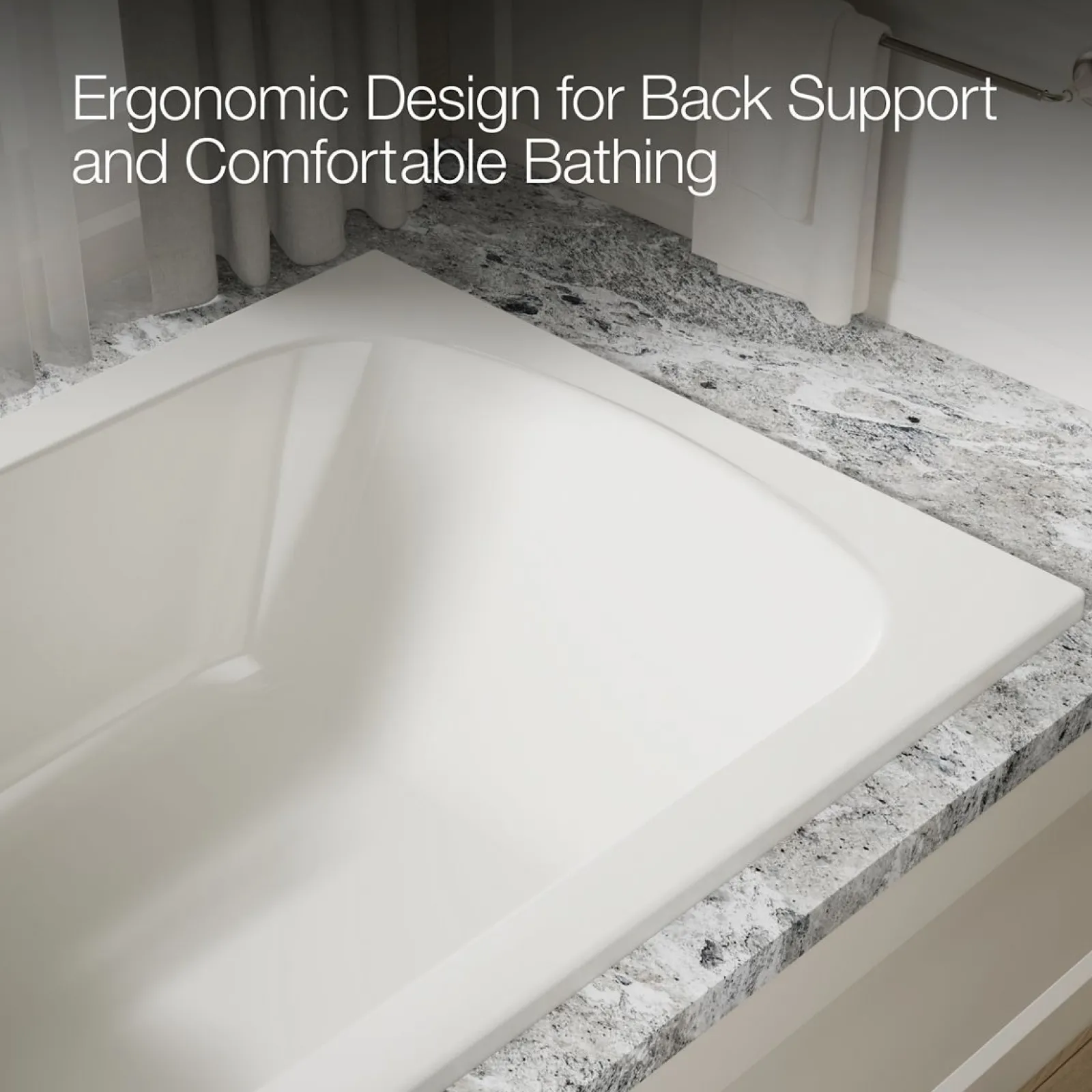 60" x 42" drop-in bath^Kohler Outlet