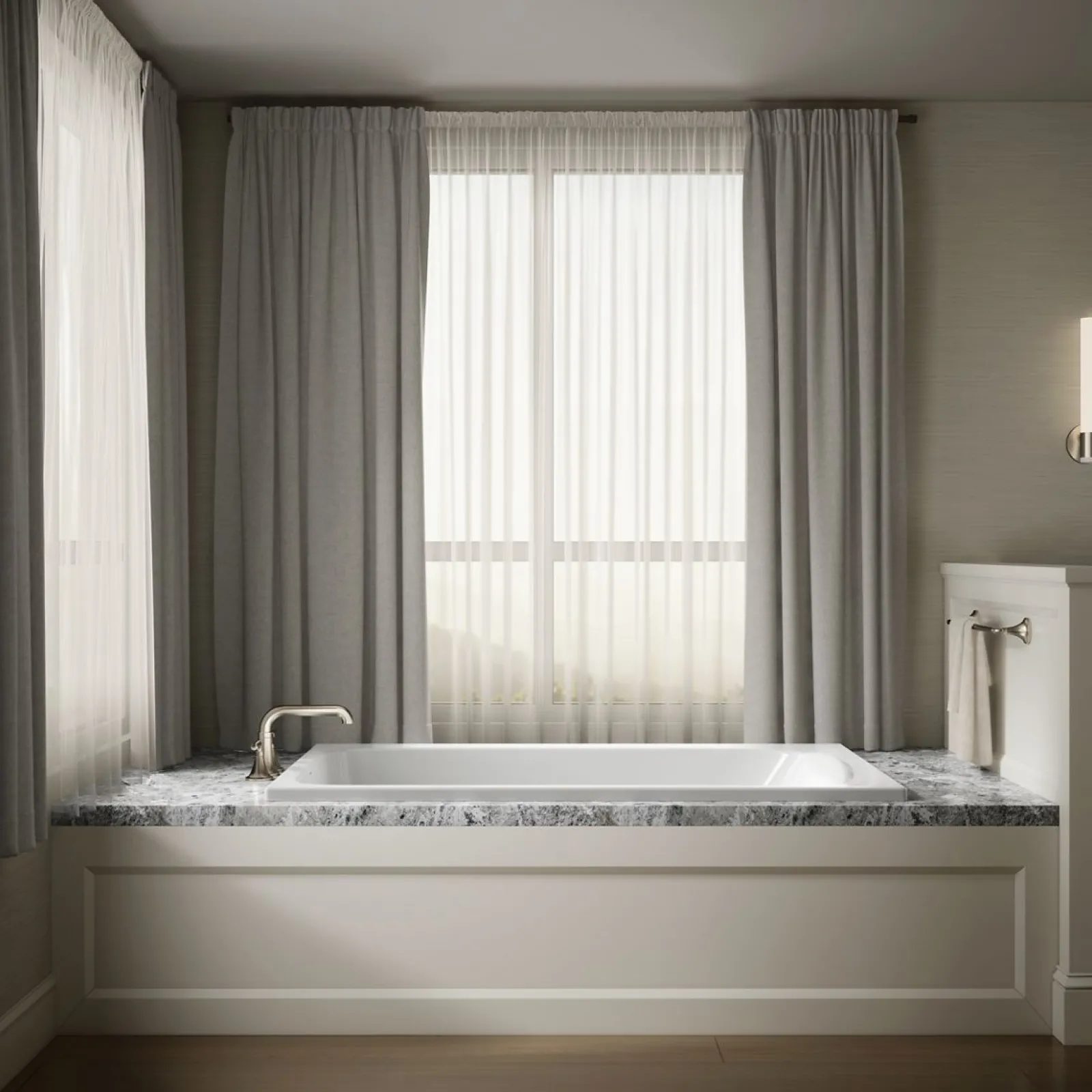 60" x 42" drop-in bath^Kohler Outlet