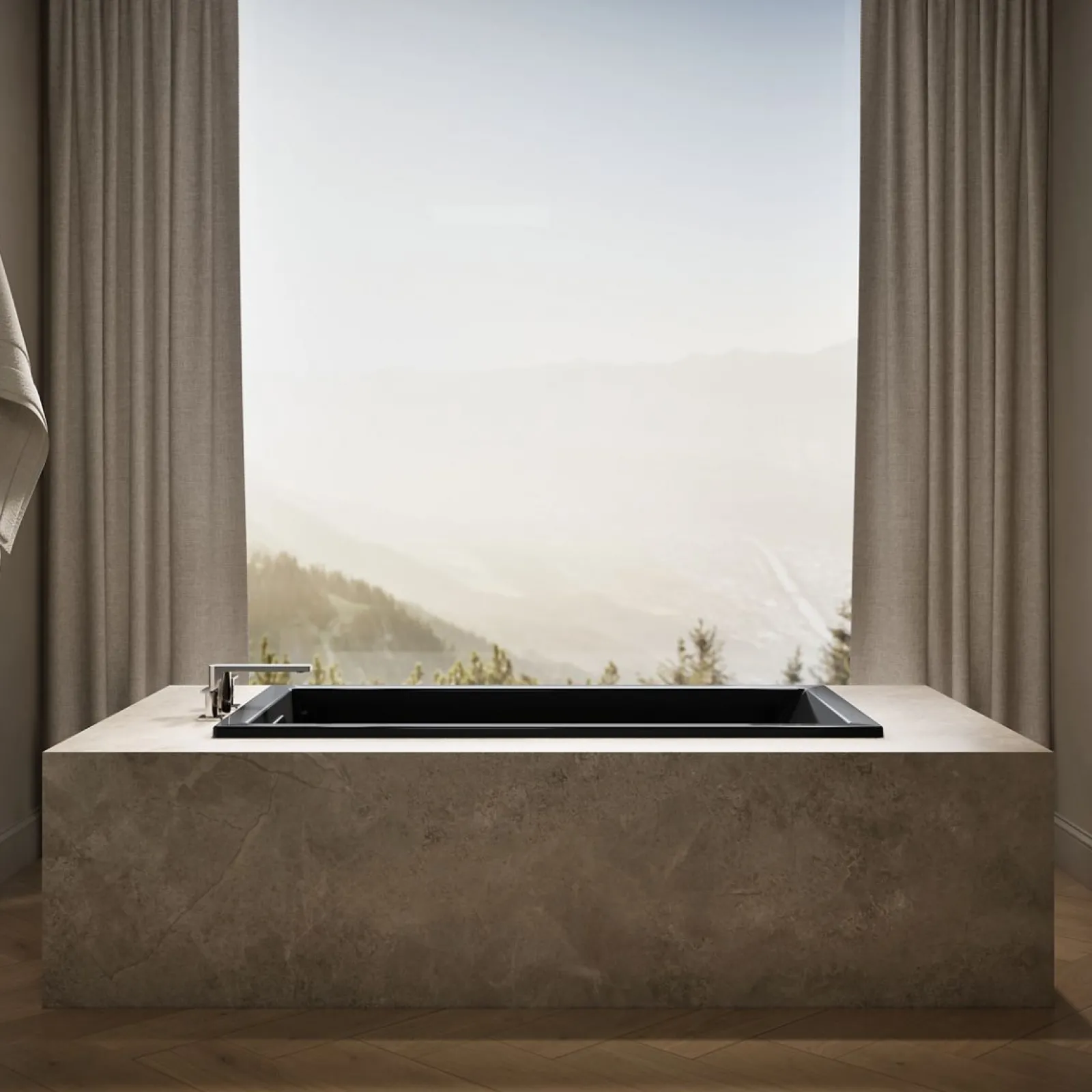 60" x 32" drop-in bath^Kohler