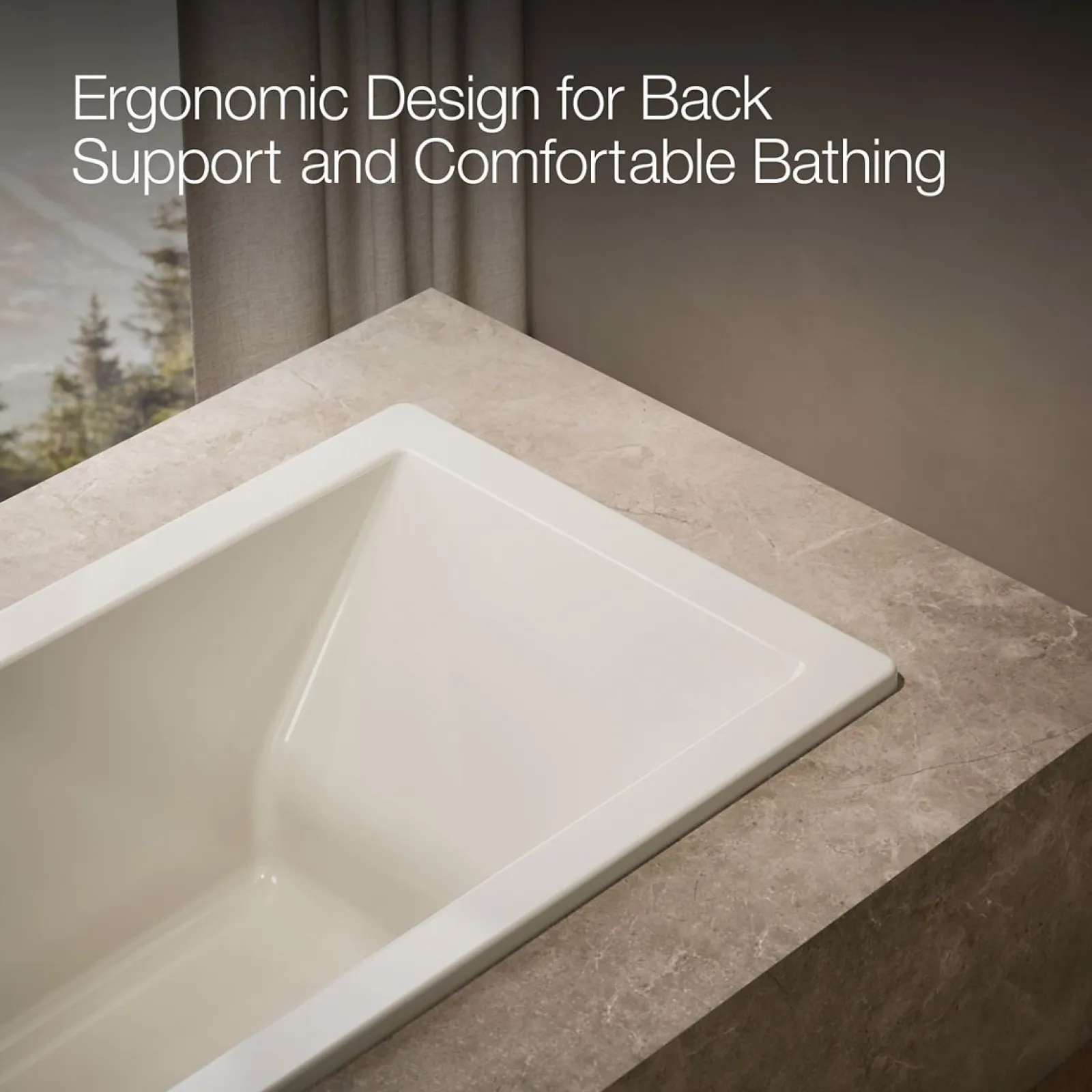 66" x 32" drop-in bath^Kohler Best