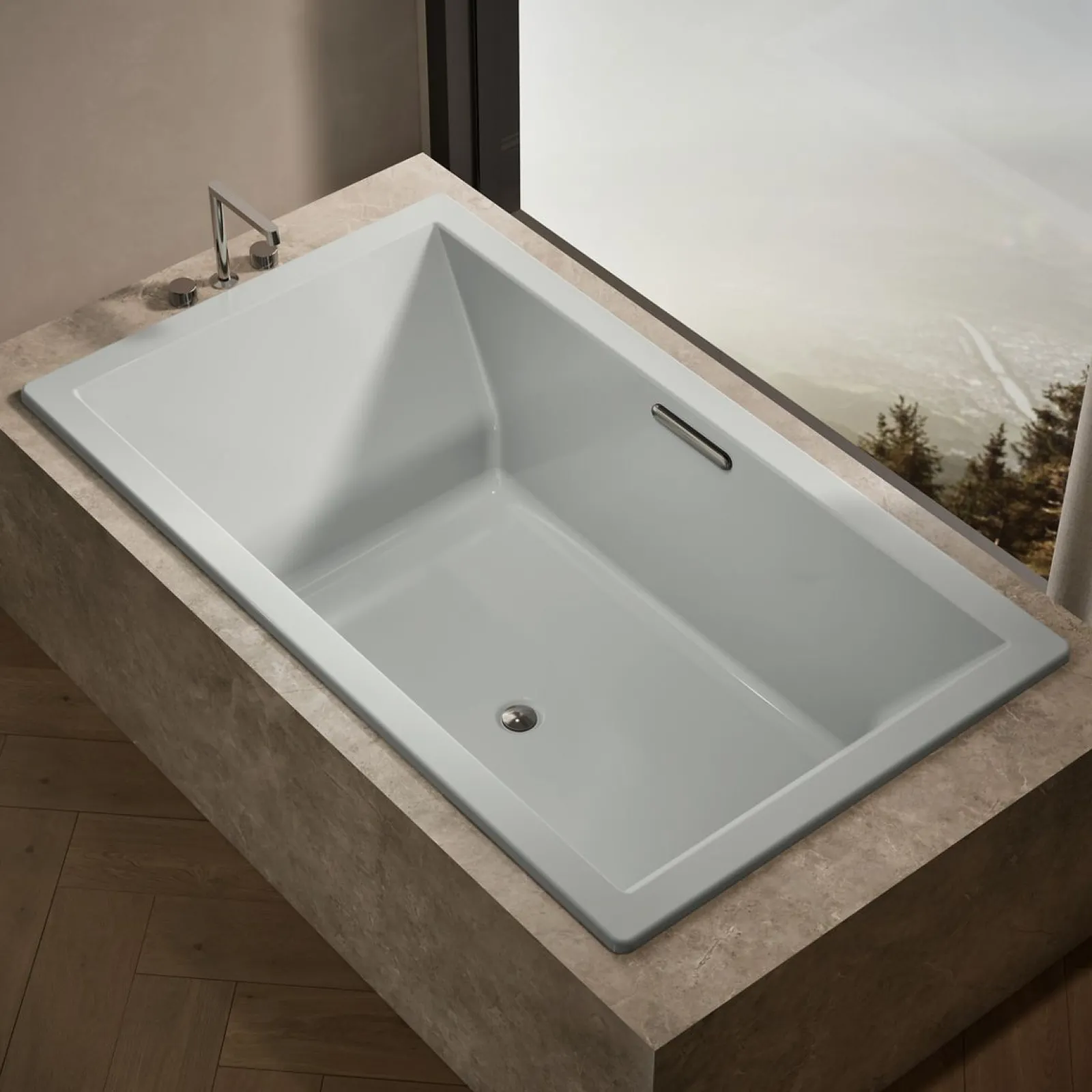 72" x 42" drop-in bath^Kohler