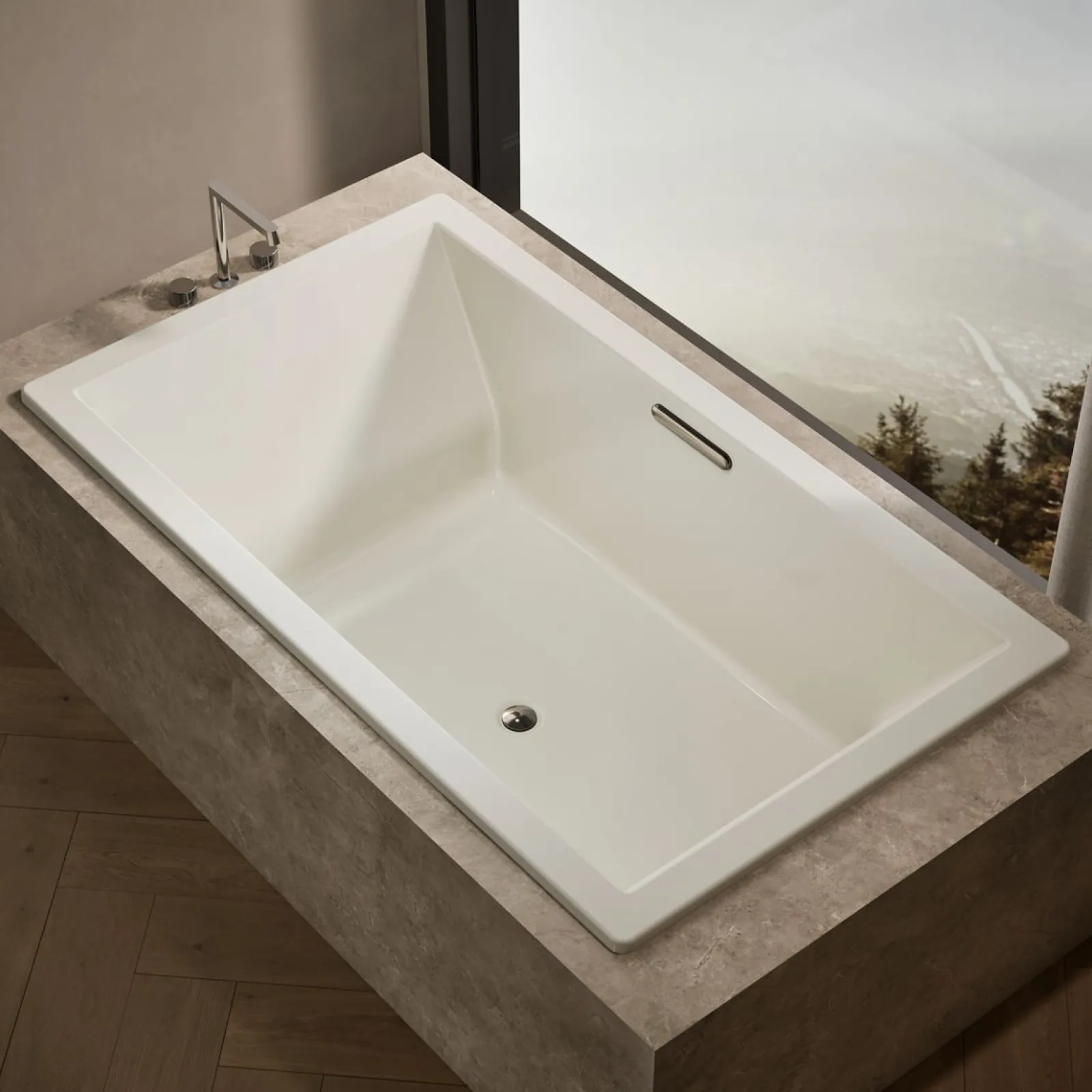 72" x 42" drop-in bath^Kohler