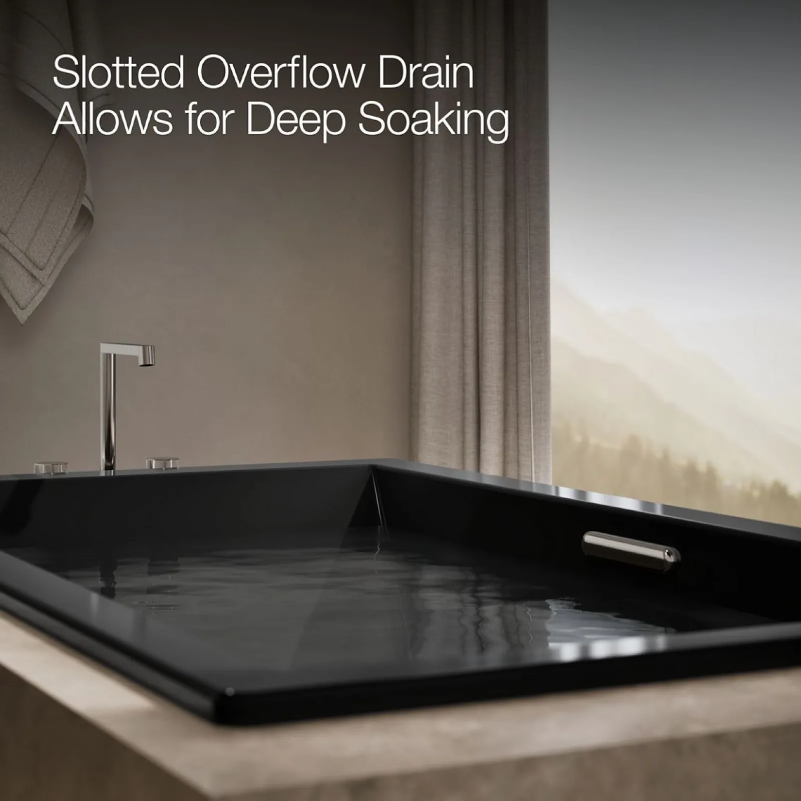 72" x 42" drop-in bath^Kohler