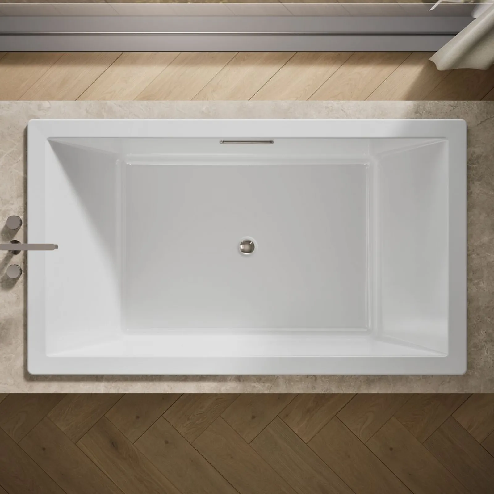 72" x 42" drop-in bath^Kohler
