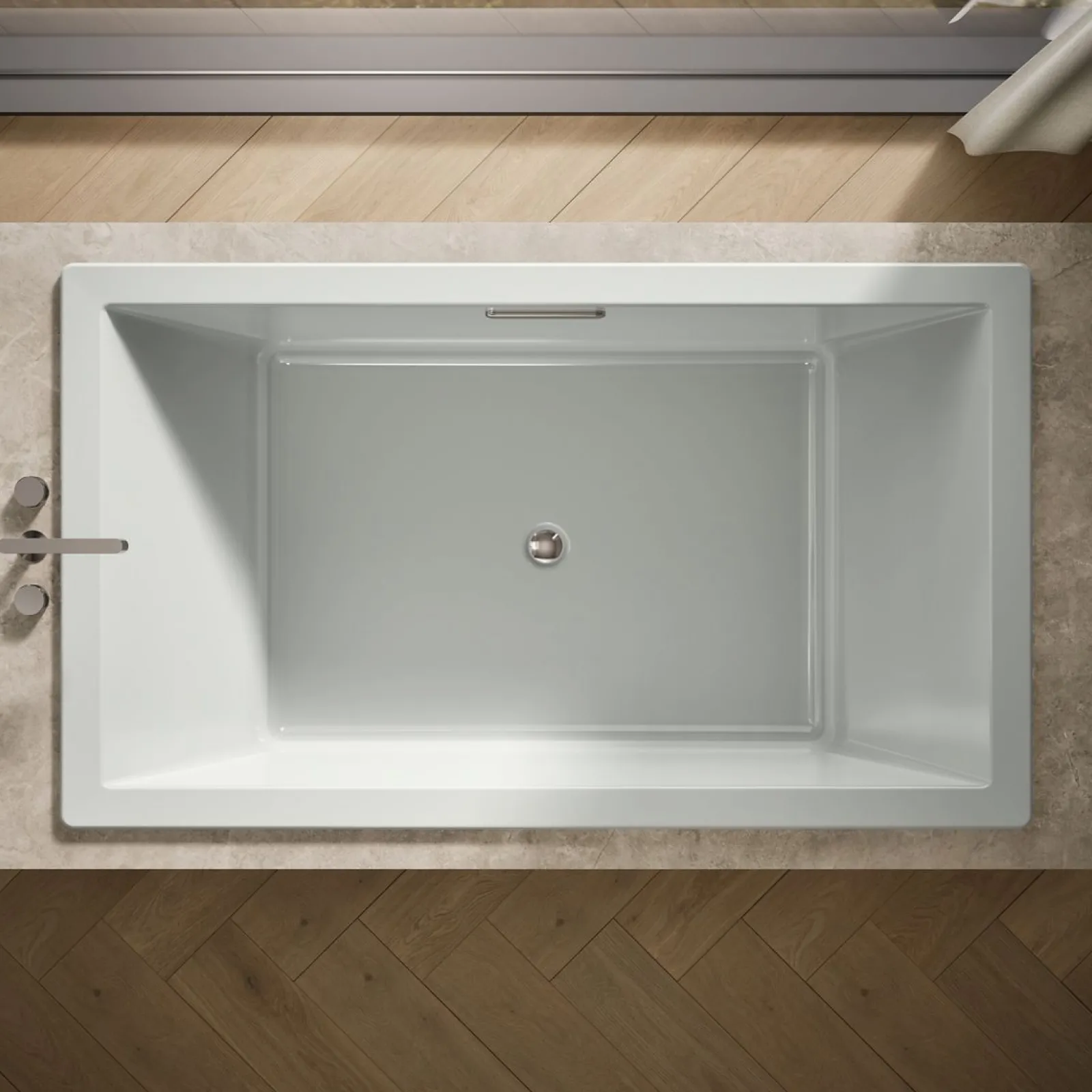 72" x 42" drop-in bath^Kohler