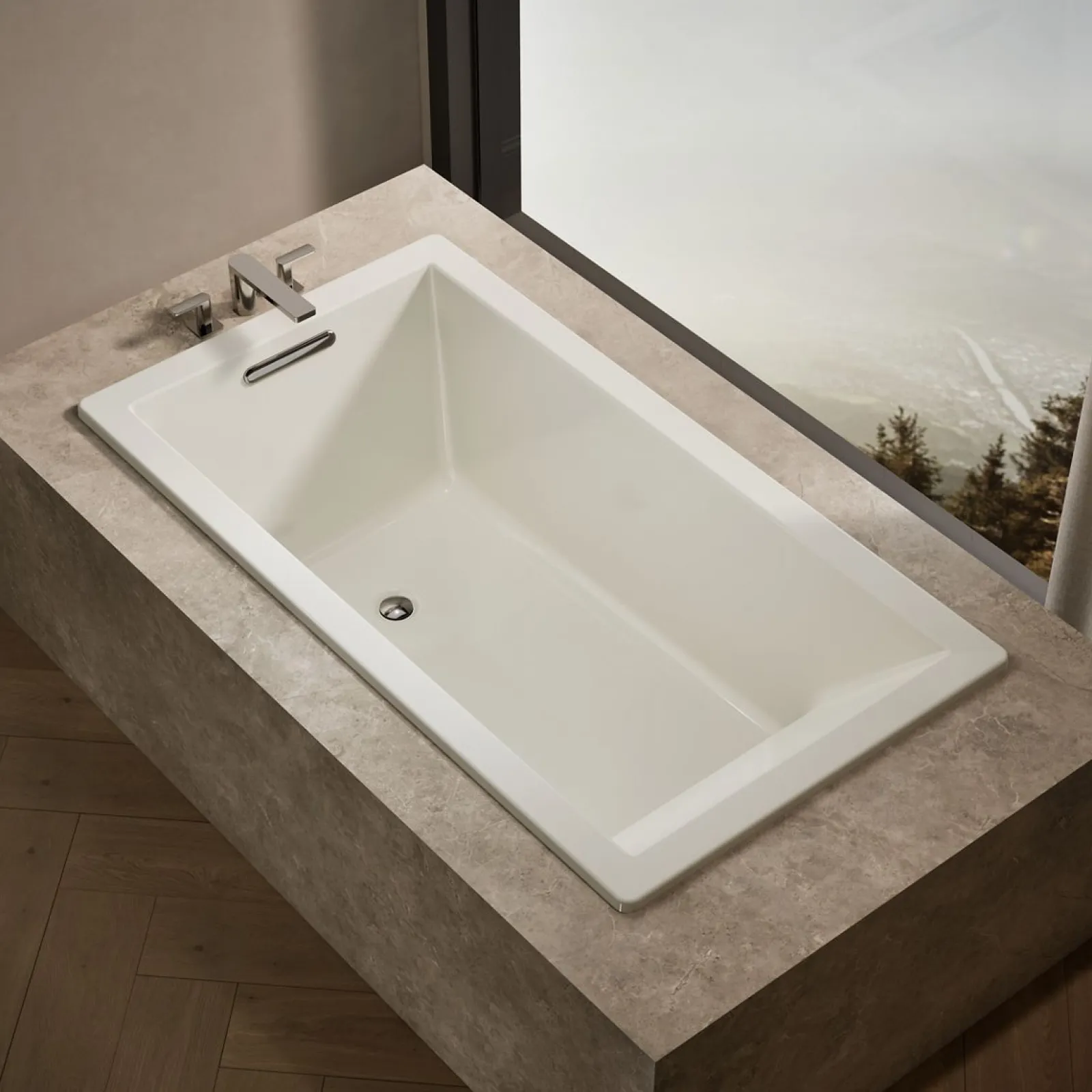 66" x 36" drop-in bath^Kohler