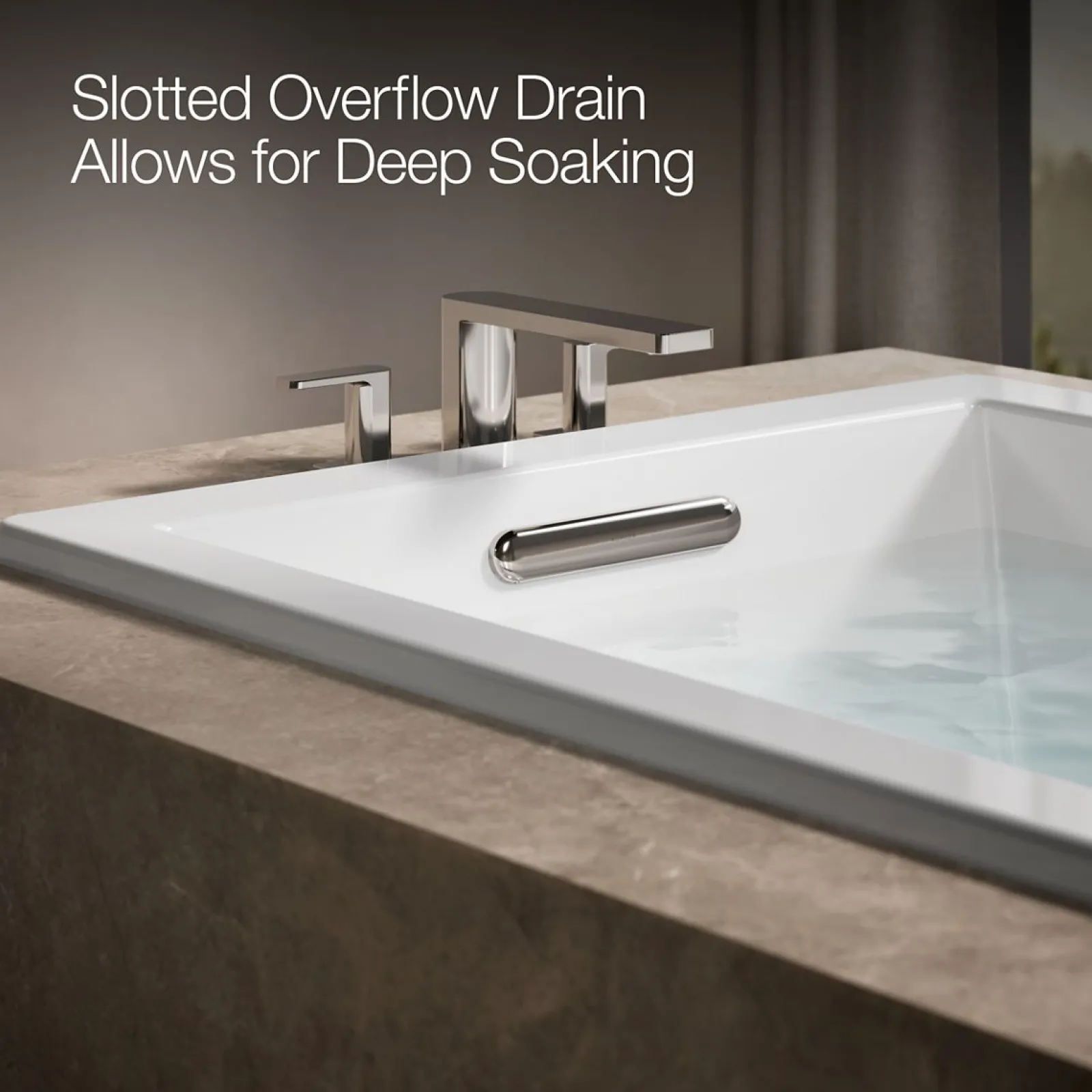 66" x 36" drop-in bath^Kohler