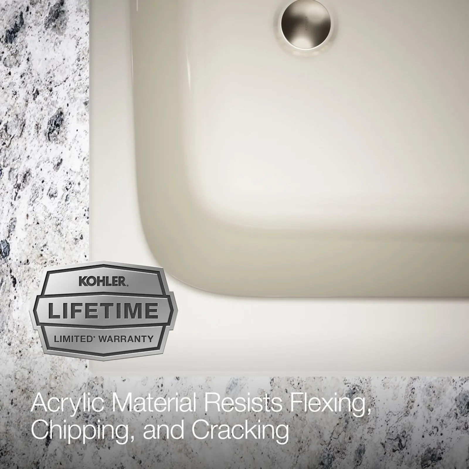 60" x 36" drop-in bath^Kohler Sale