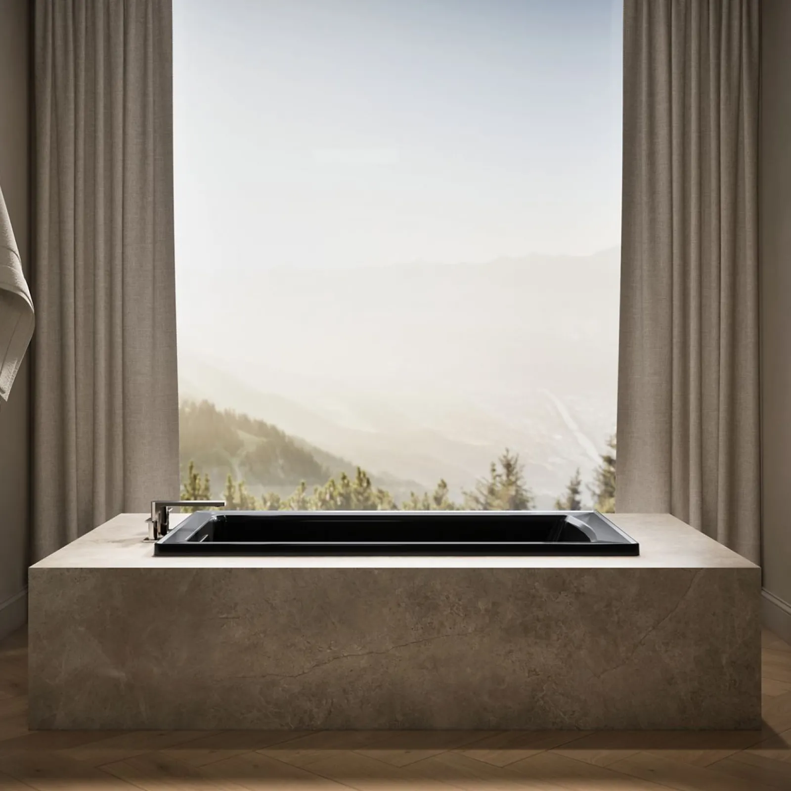 60" x 32" drop-in bath^Kohler Hot