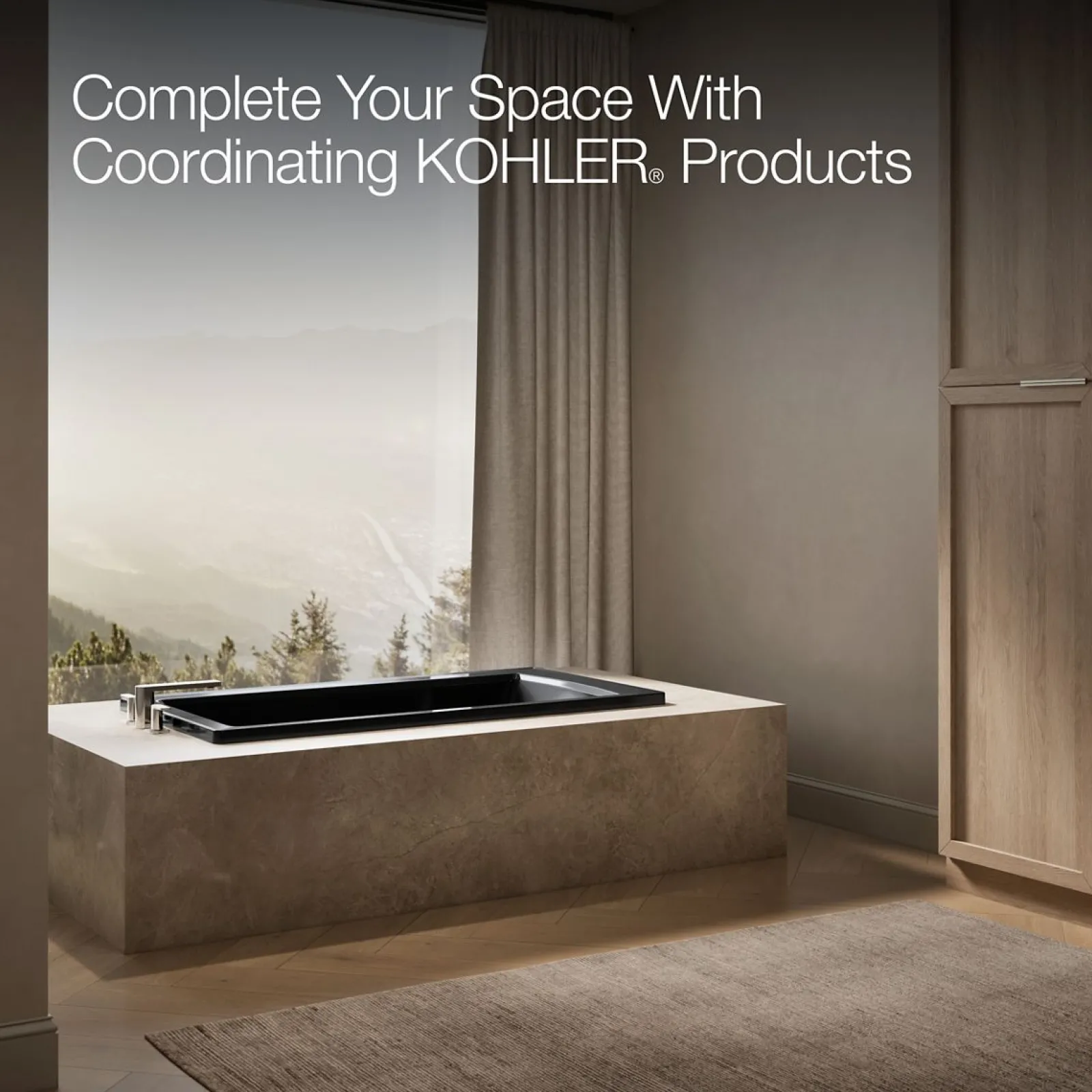 60" x 32" drop-in bath^Kohler Hot