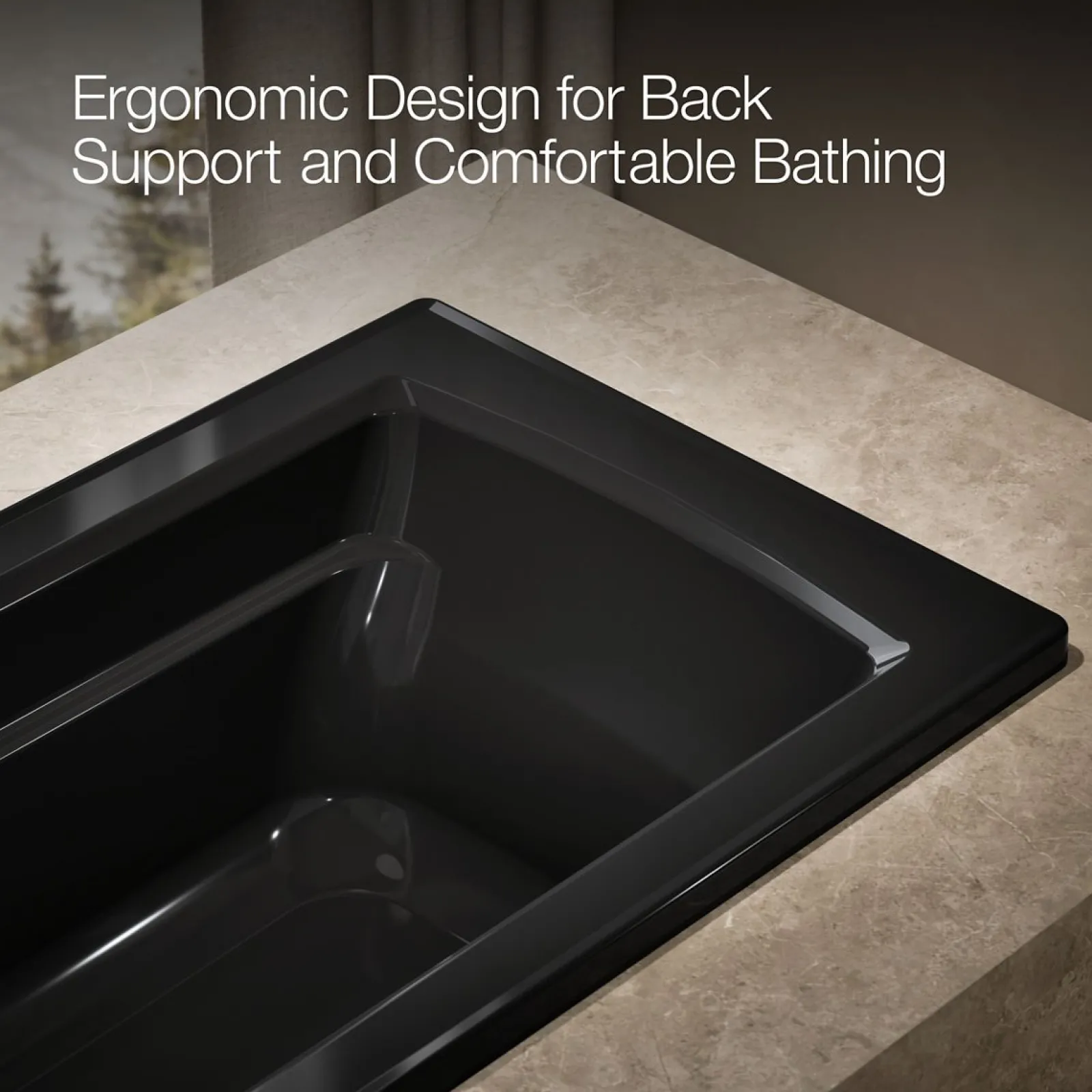 60" x 32" drop-in bath^Kohler Hot