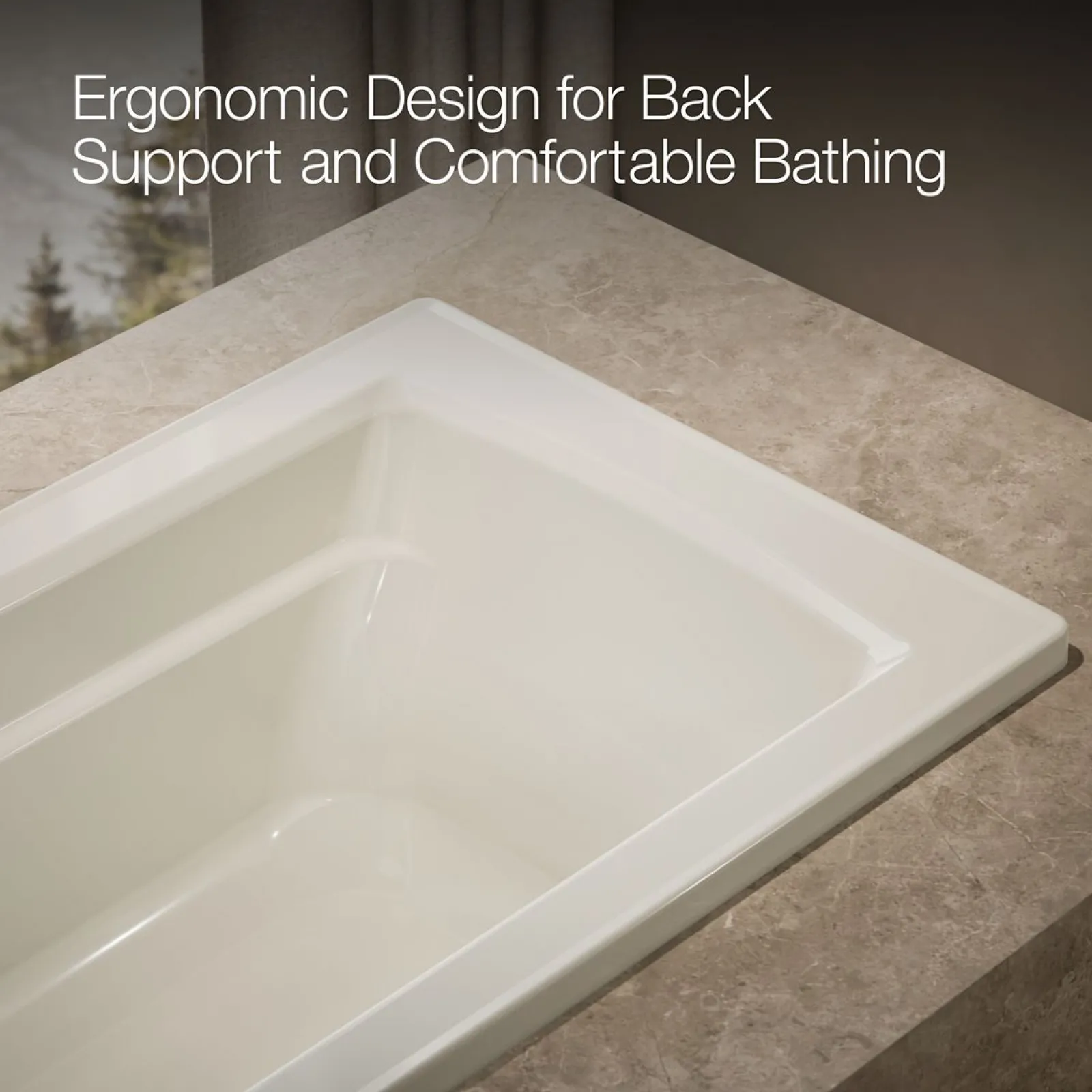 60" x 32" drop-in bath^Kohler Hot