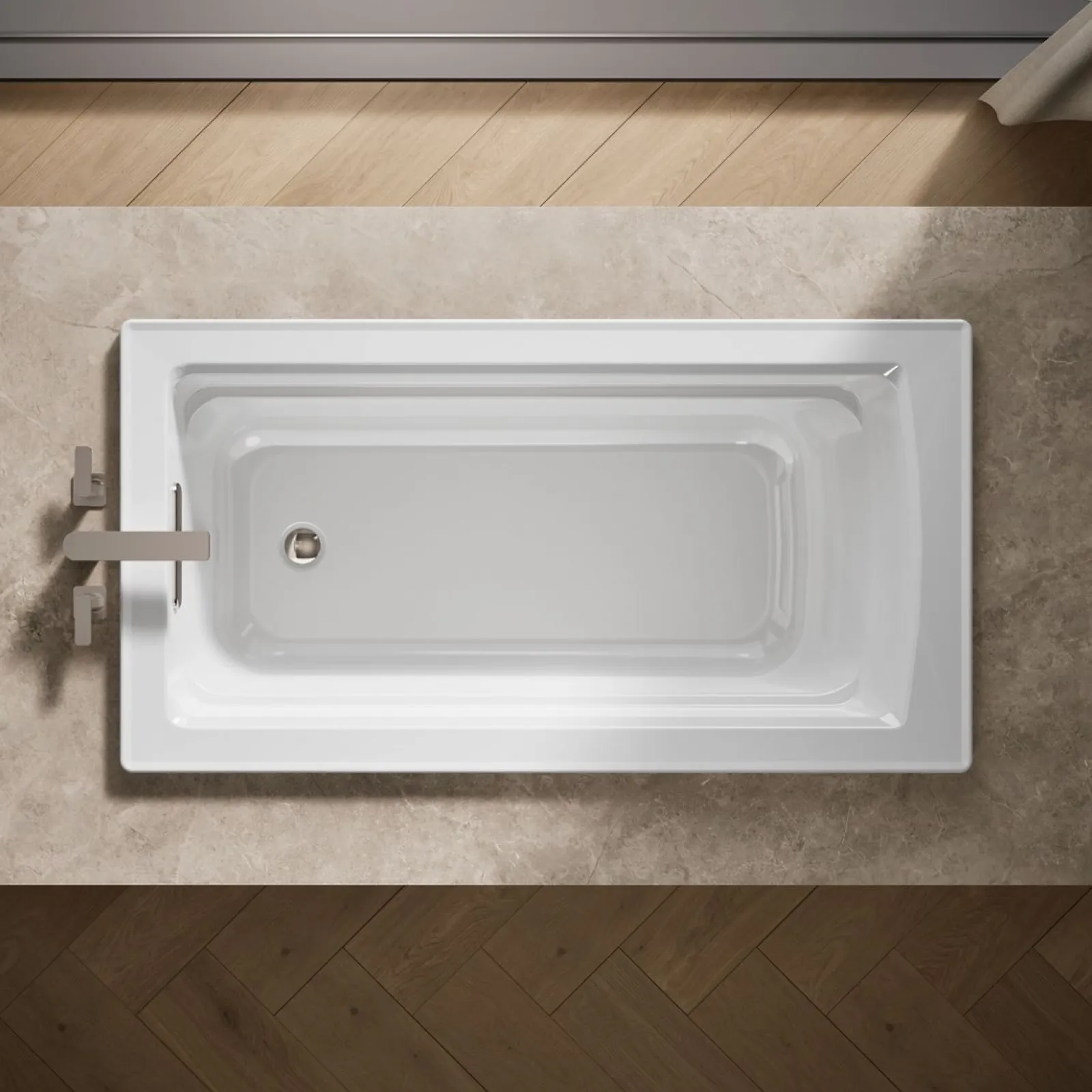 60" x 32" drop-in bath^Kohler Hot