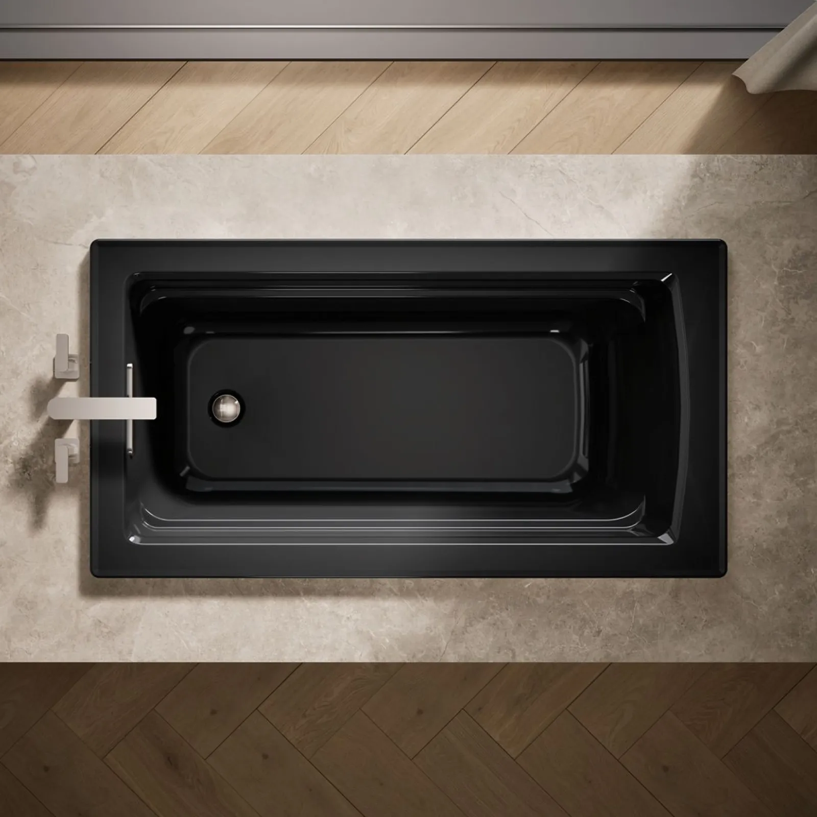 60" x 32" drop-in bath^Kohler Hot