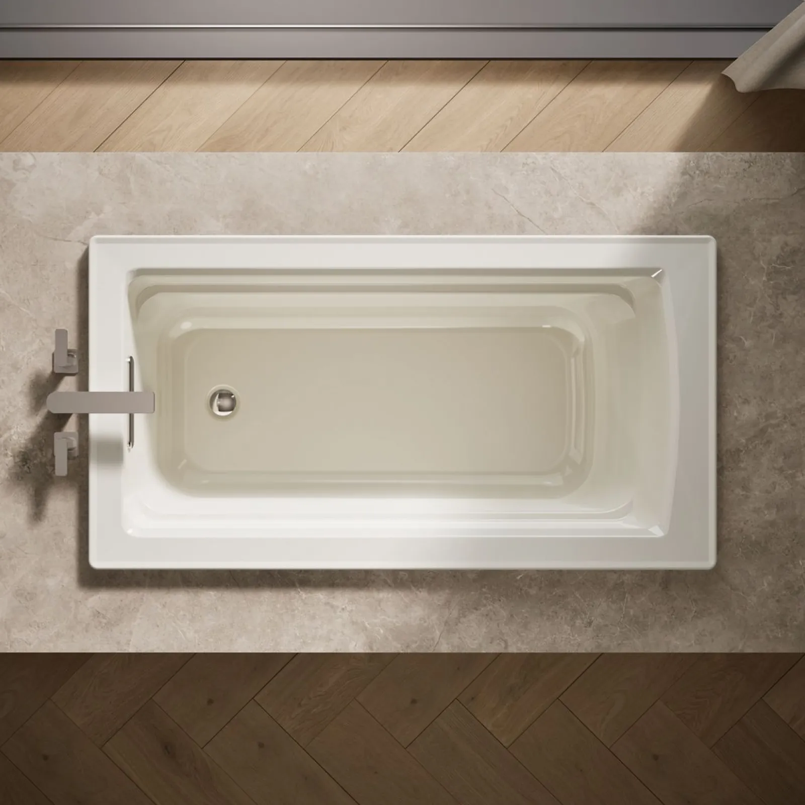 60" x 32" drop-in bath^Kohler Hot