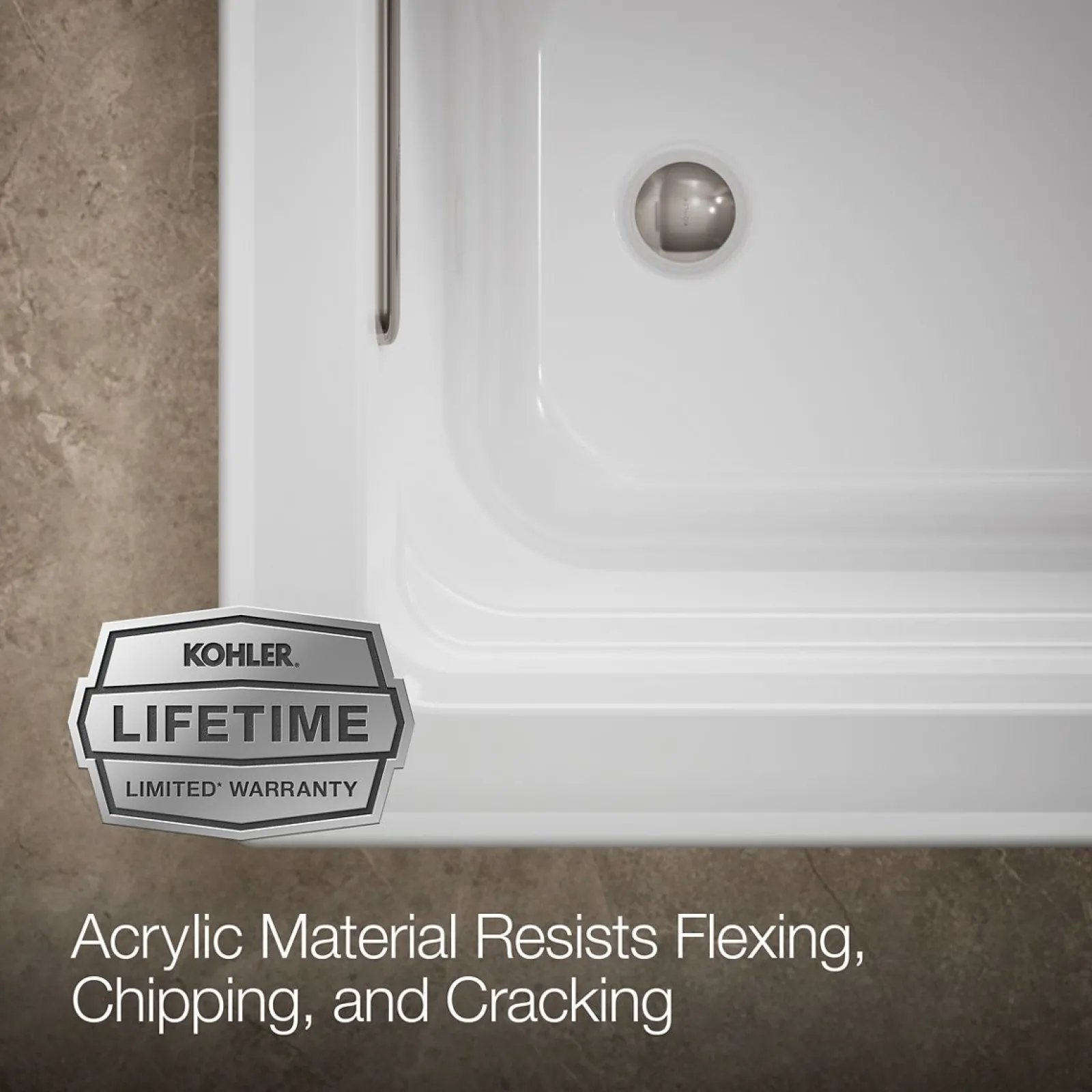 60" x 32" drop-in bath^Kohler Hot
