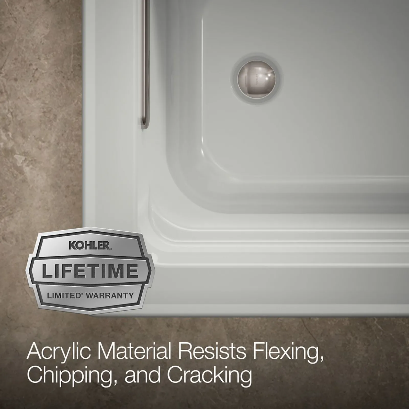 60" x 32" drop-in bath^Kohler Hot
