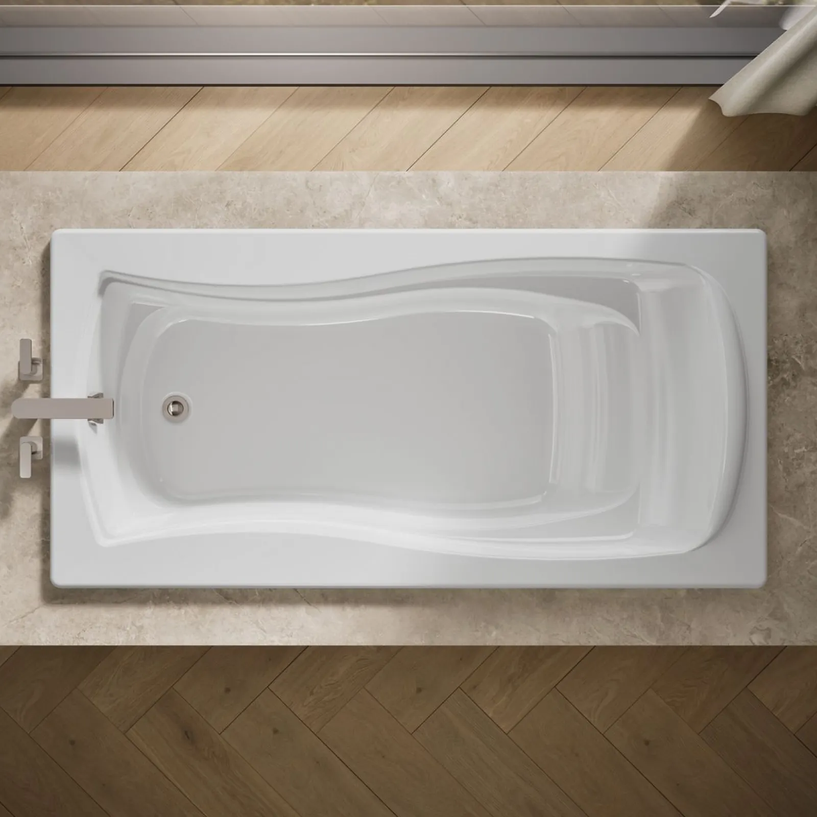 72" x 36" drop-in bath^Kohler Outlet