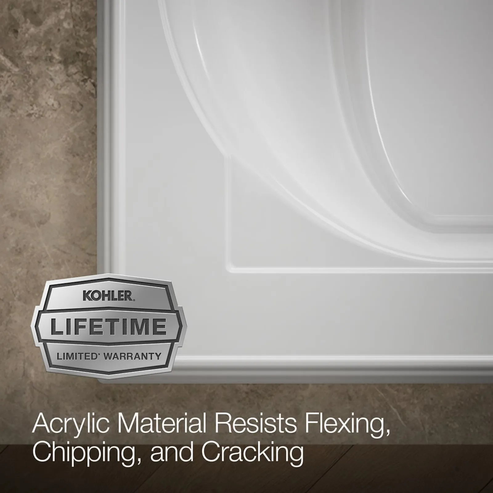 72" x 42" drop-in bath^Kohler Outlet